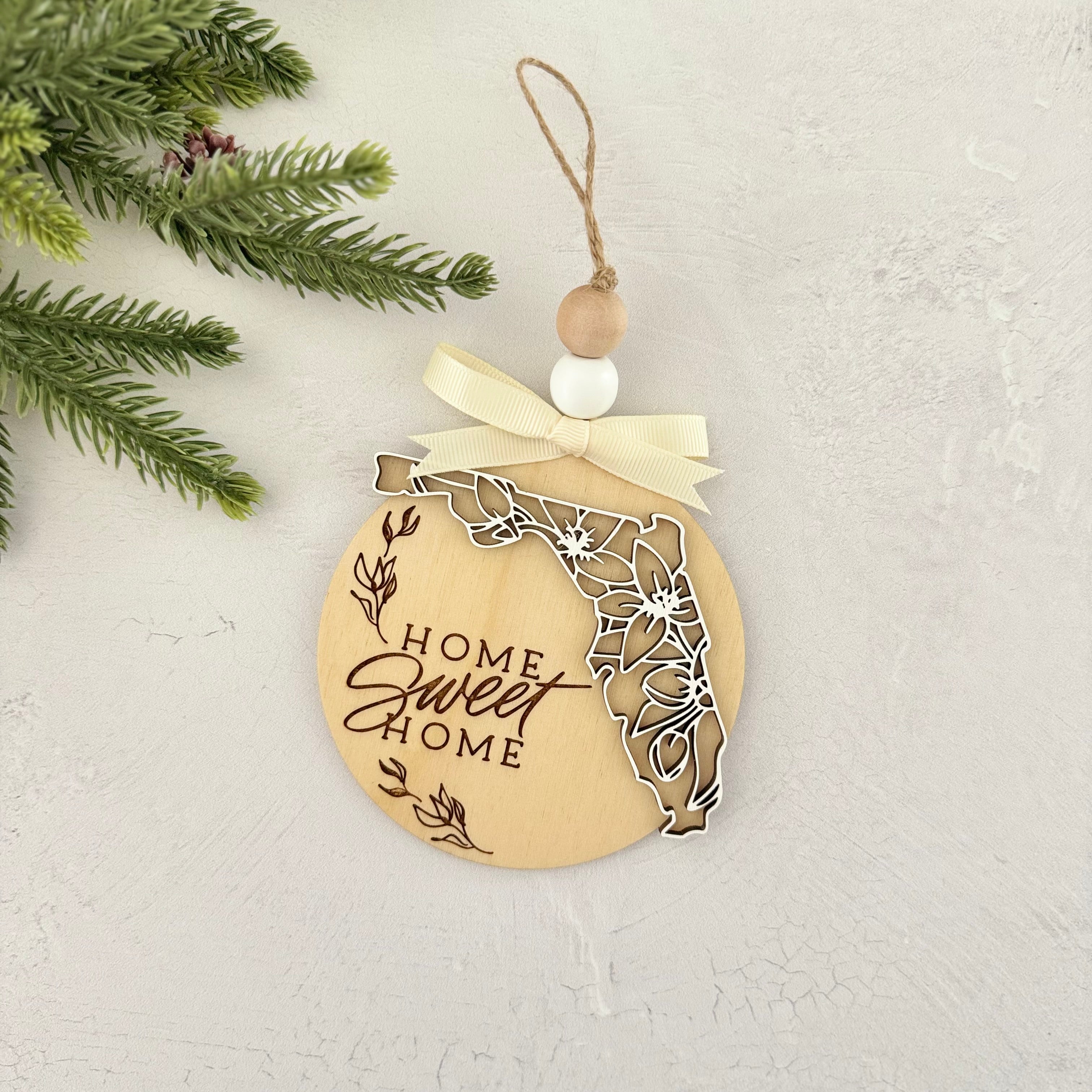 Florida Home Sweet Home Ornament
