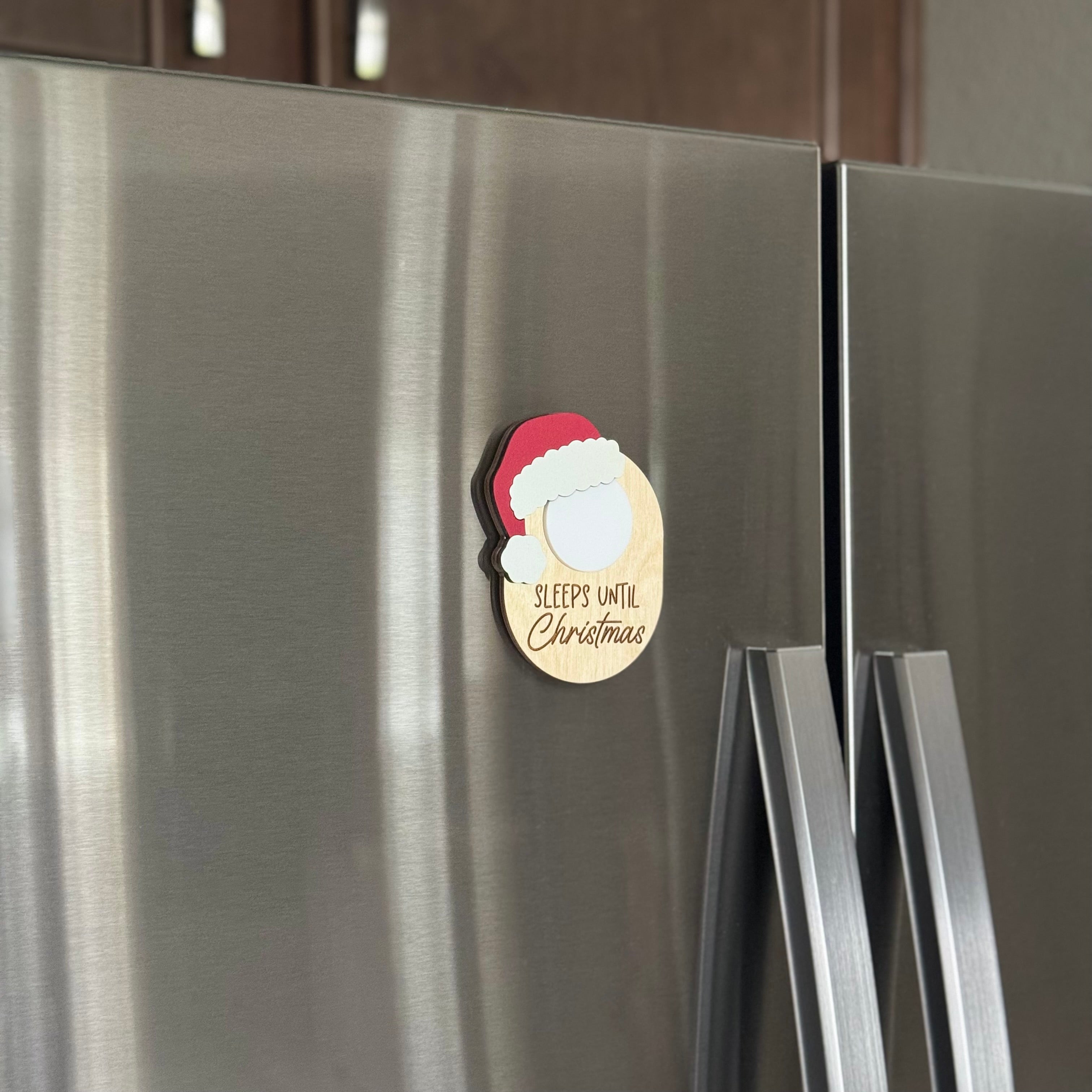 Dry Erase Sleeps Until Christmas Countdown Magnet