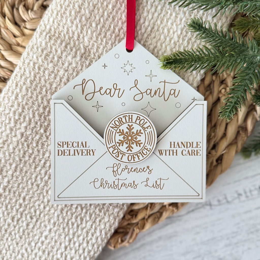 Dear Santa Wishlist Envelope
