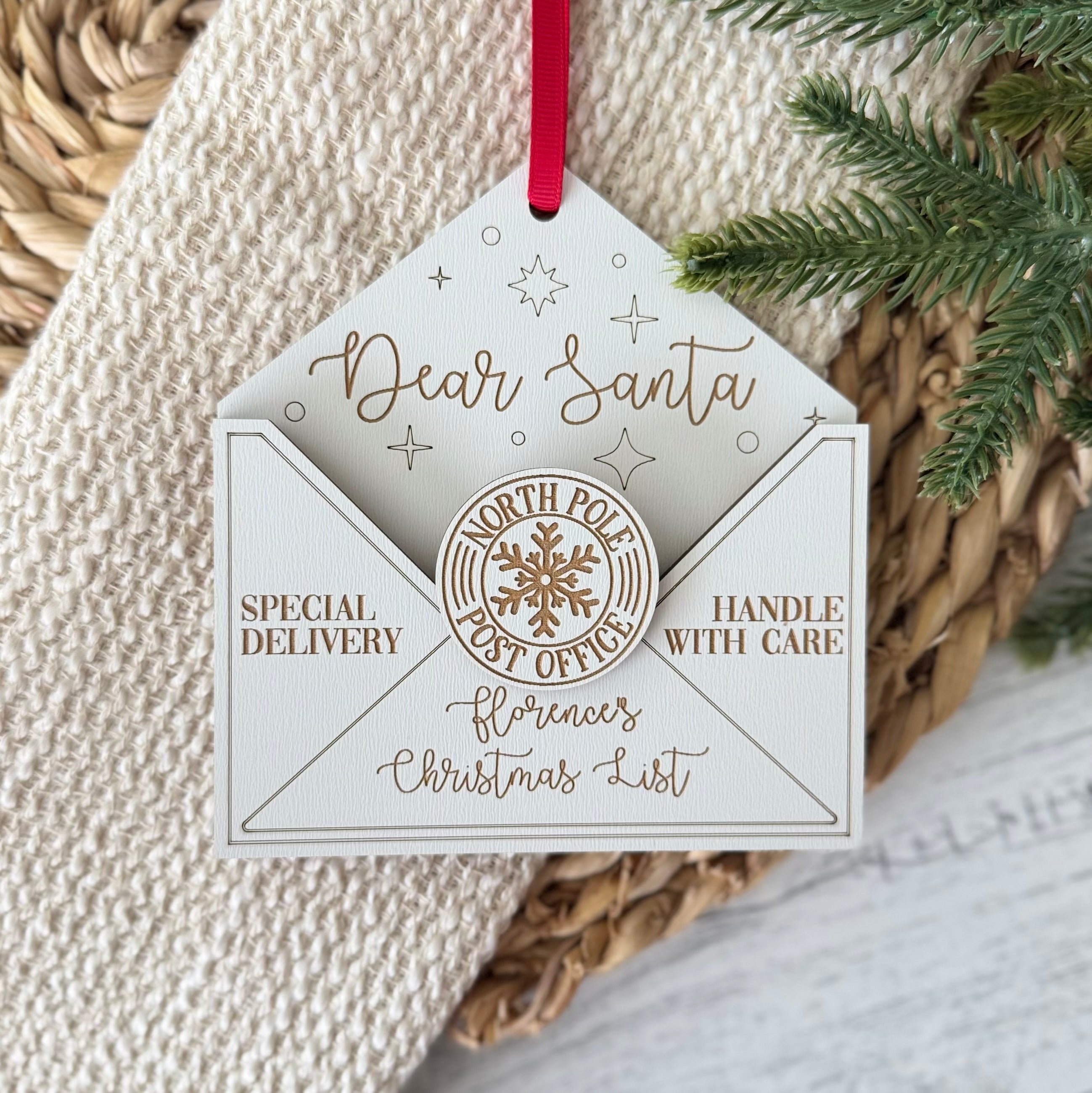 Dear Santa Wishlist Envelope