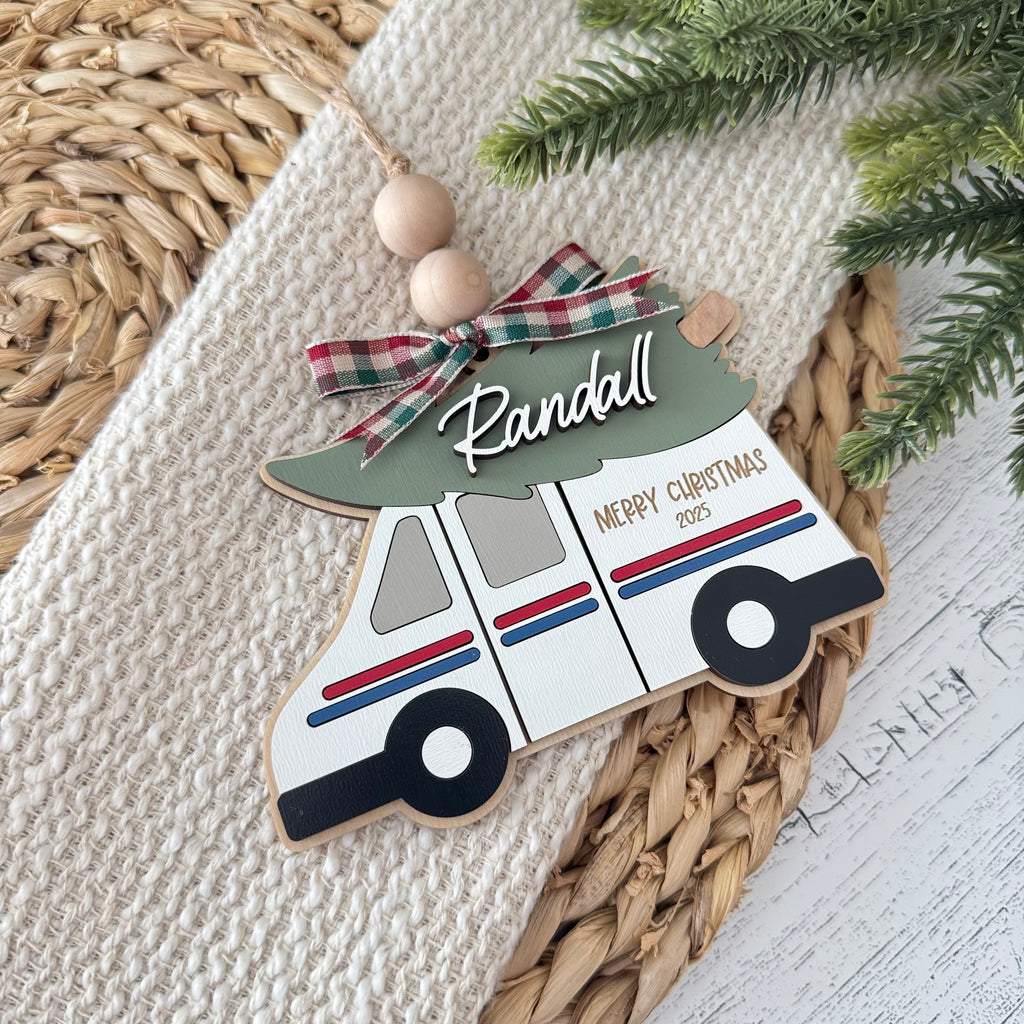 Personalized Mail Carrier Christmas Ornament