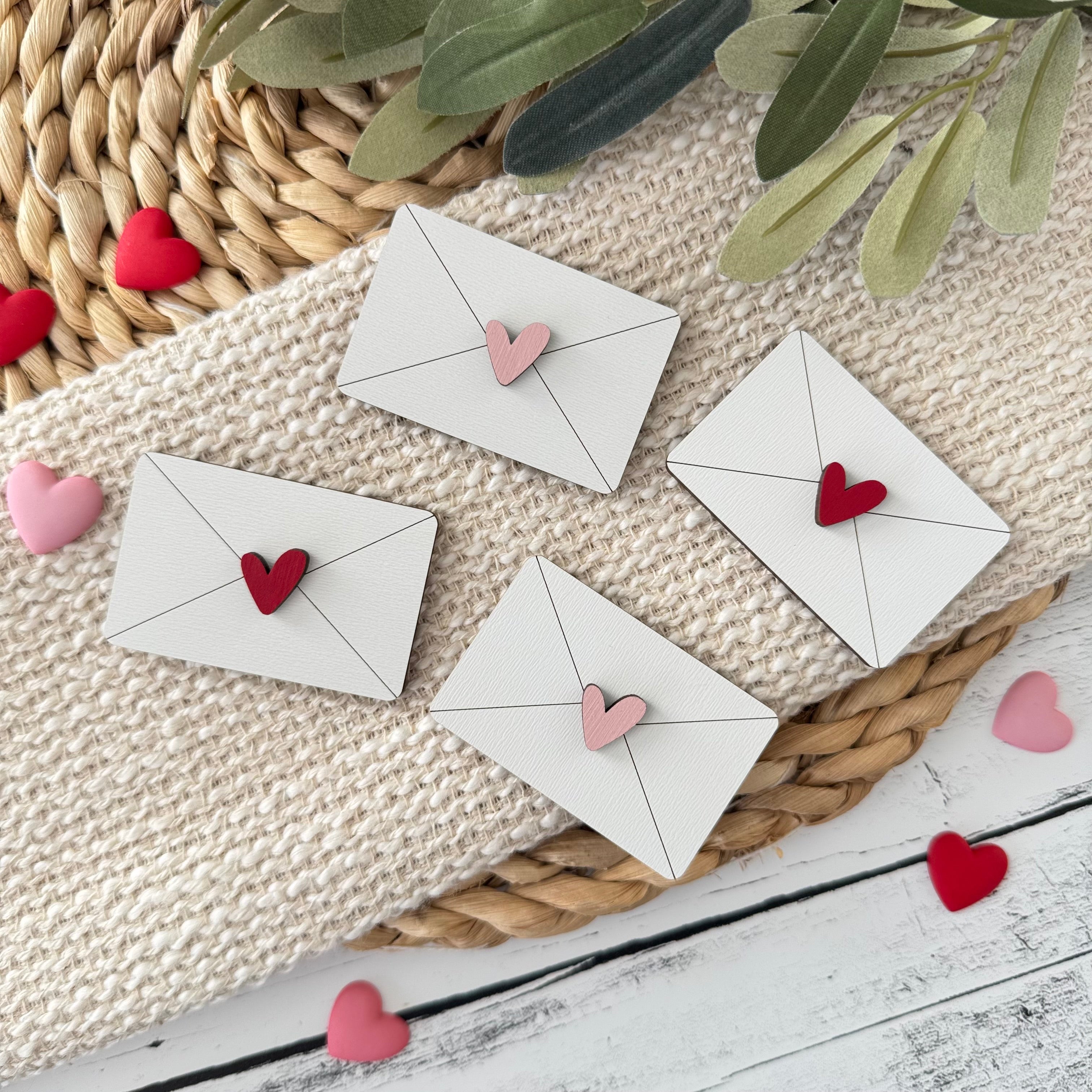 Mini Valentine Envelopes Decor