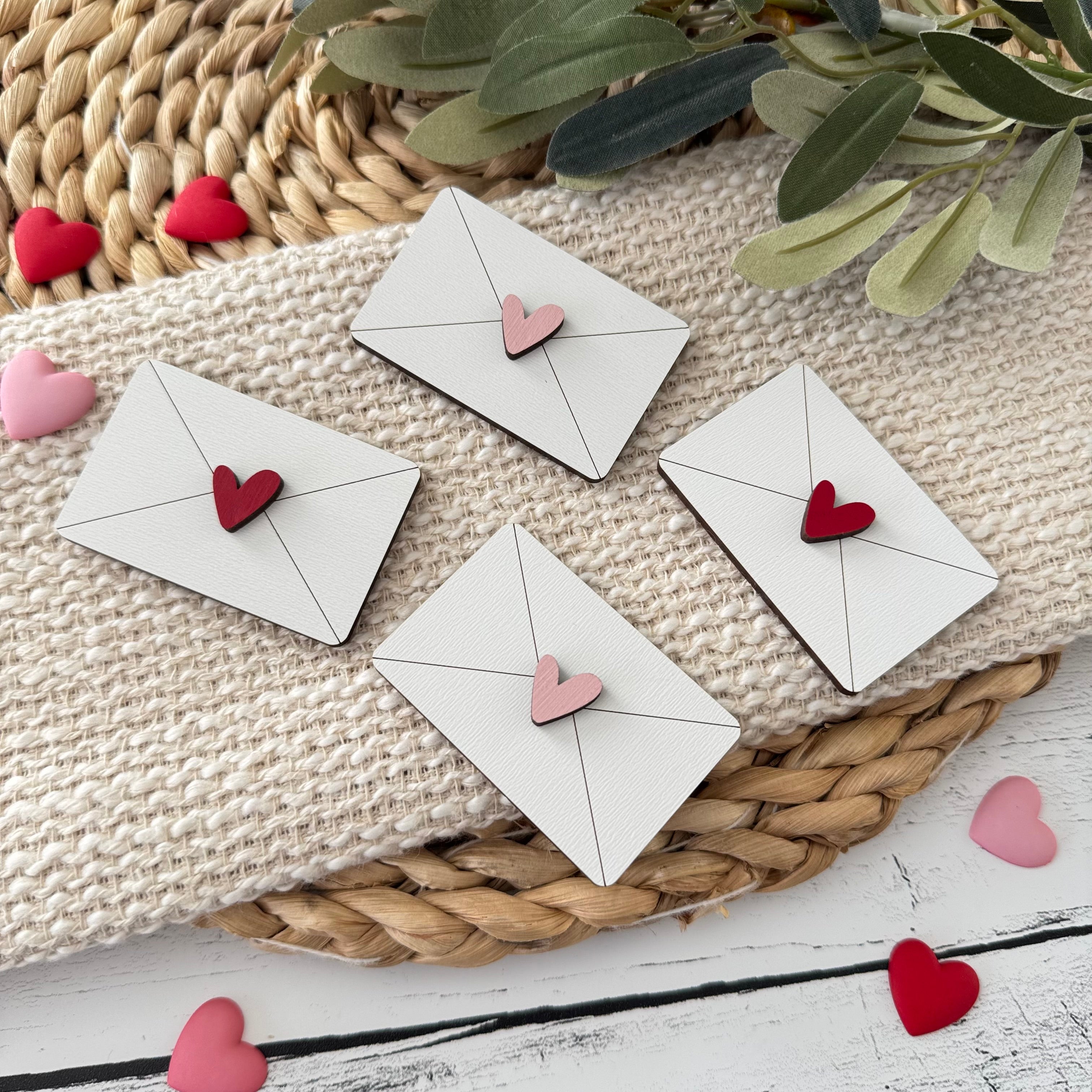Mini Valentine Envelopes Decor