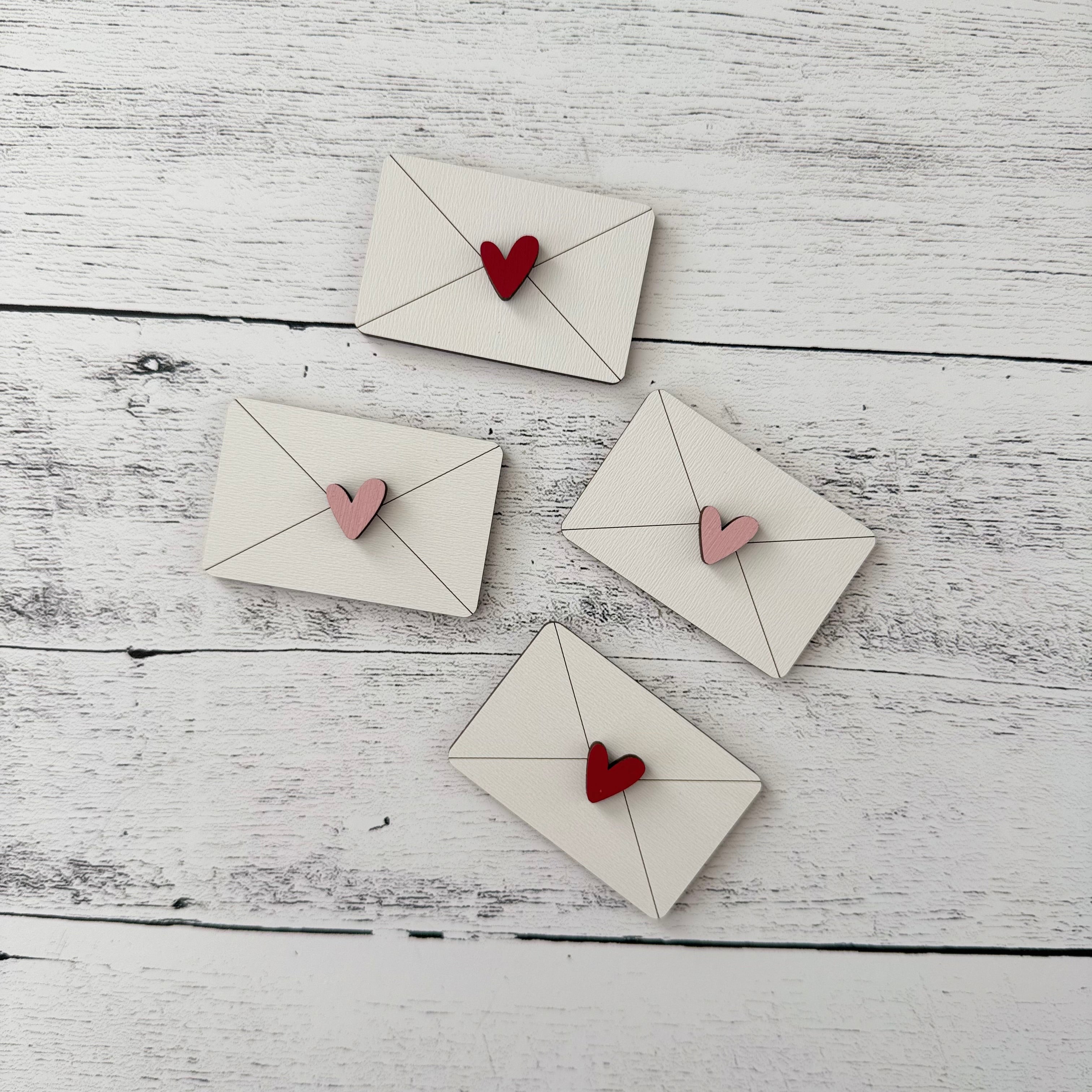 Mini Valentine Envelopes Decor