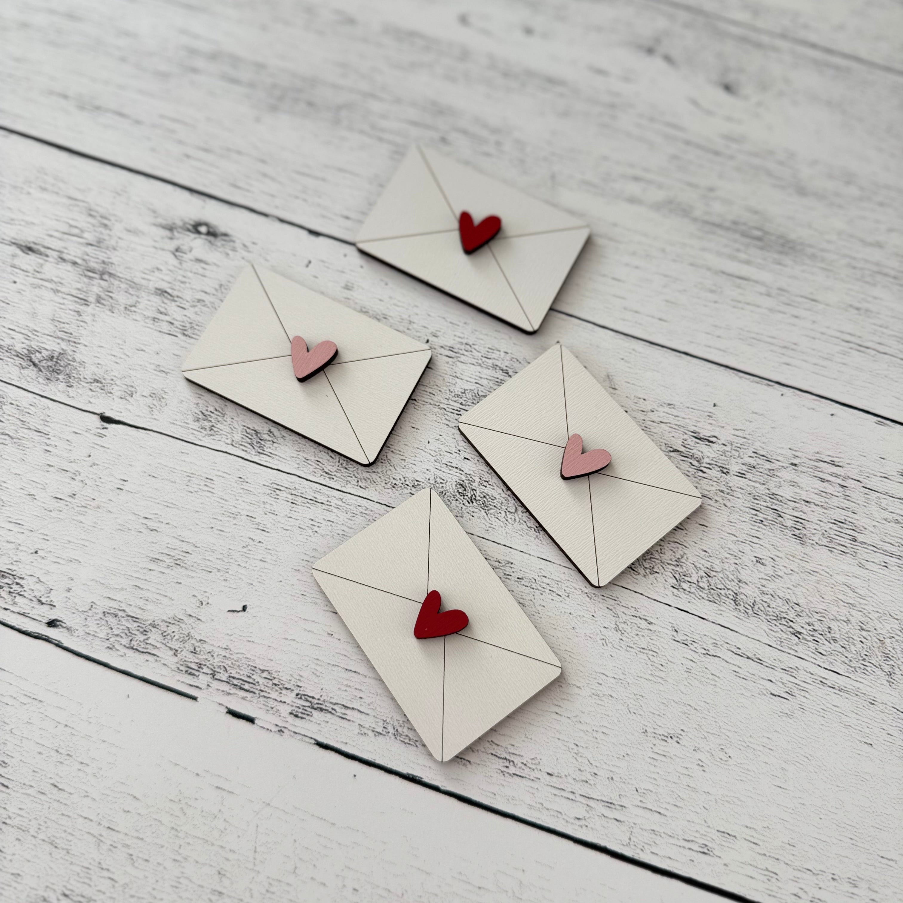 Mini Valentine Envelopes Decor