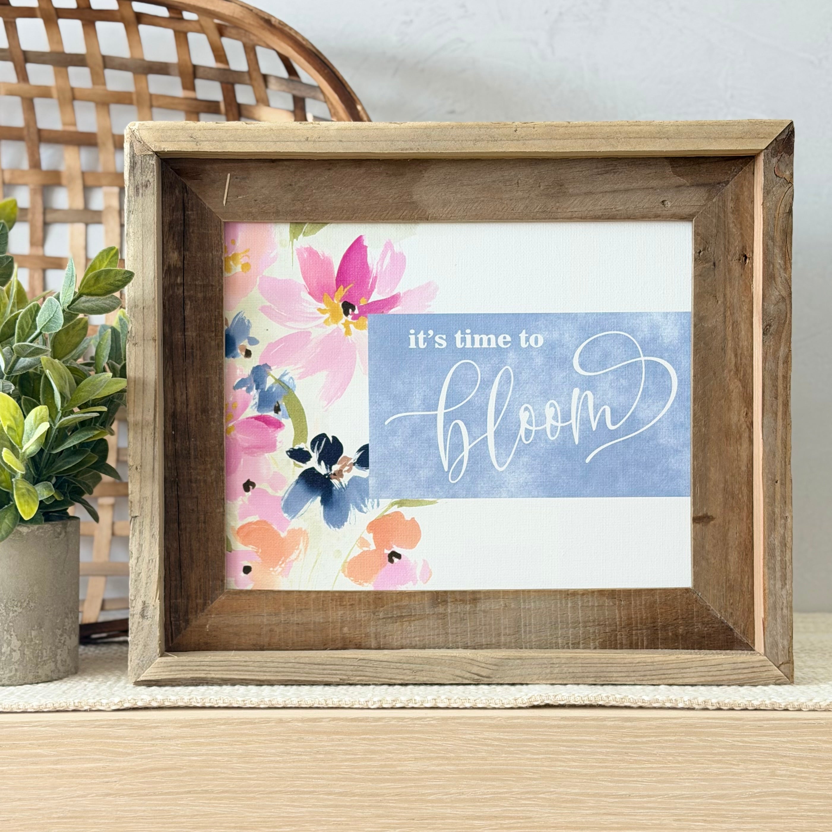 Its Time To Bloom Everchange Frame