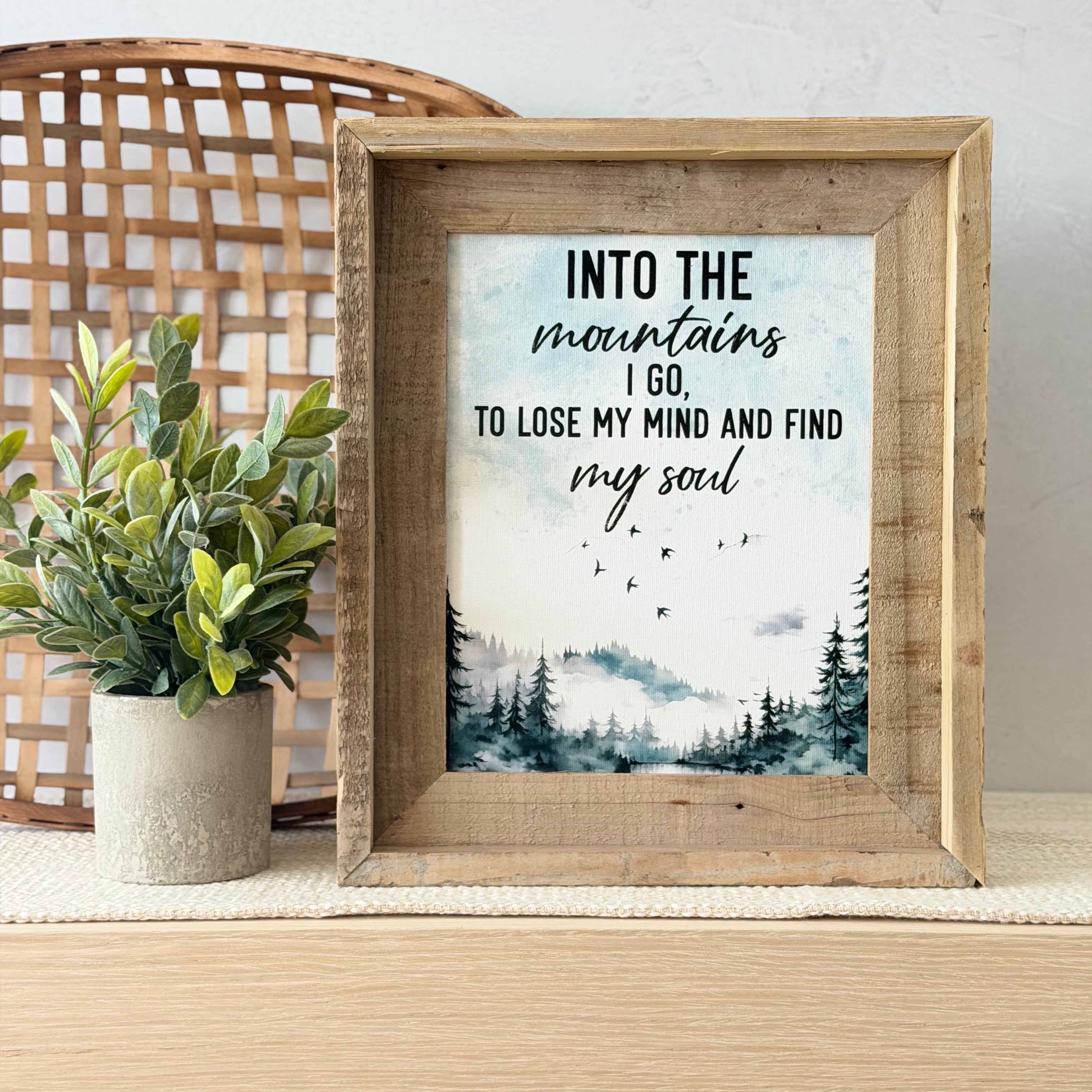 Into The Mountains Everchange Frame