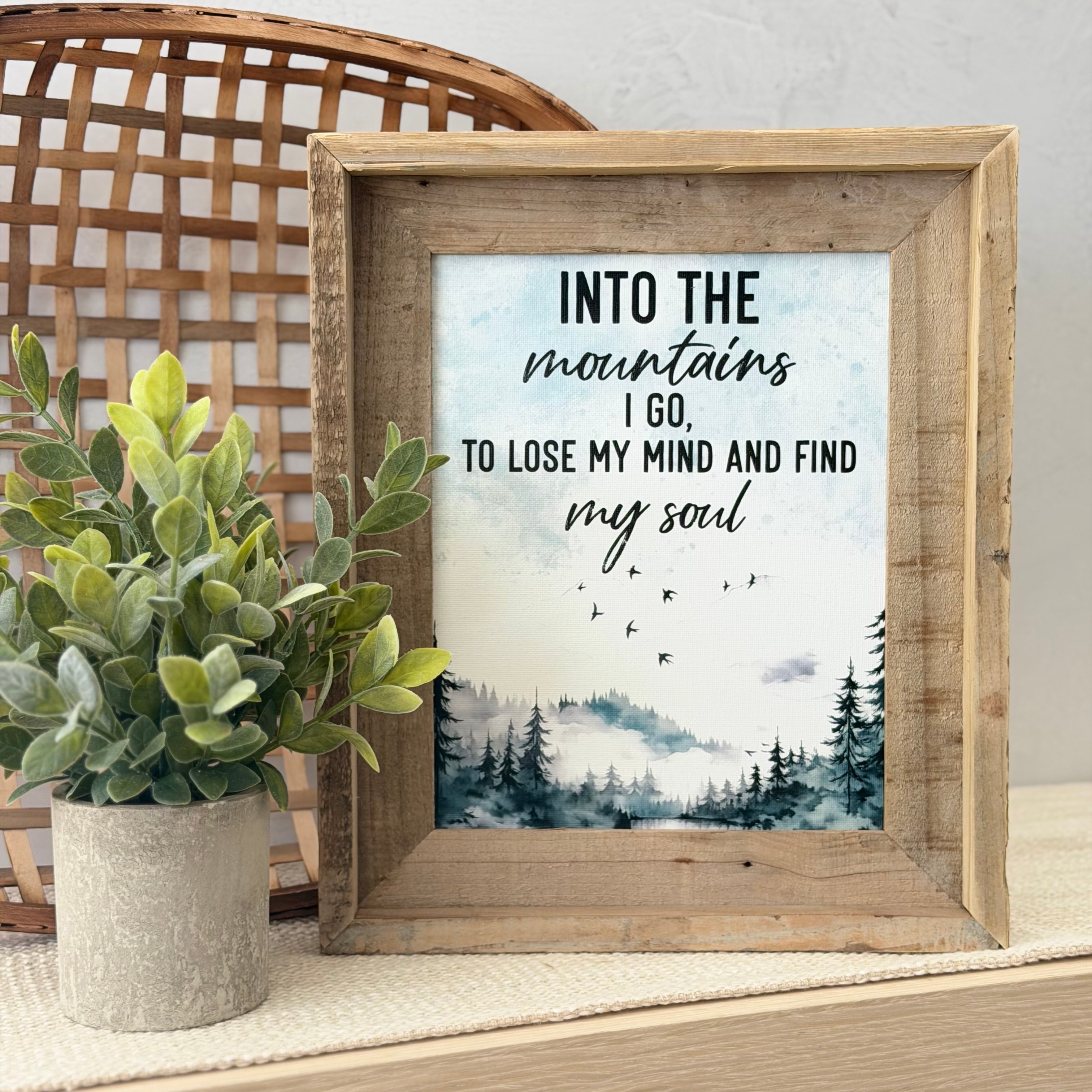 Into The Mountains Everchange Frame