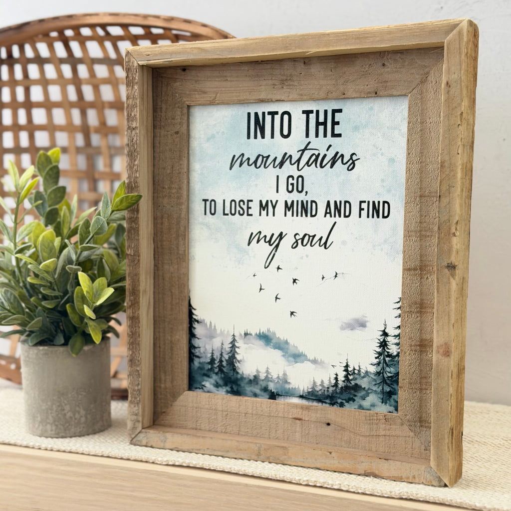 Into The Mountains Everchange Frame