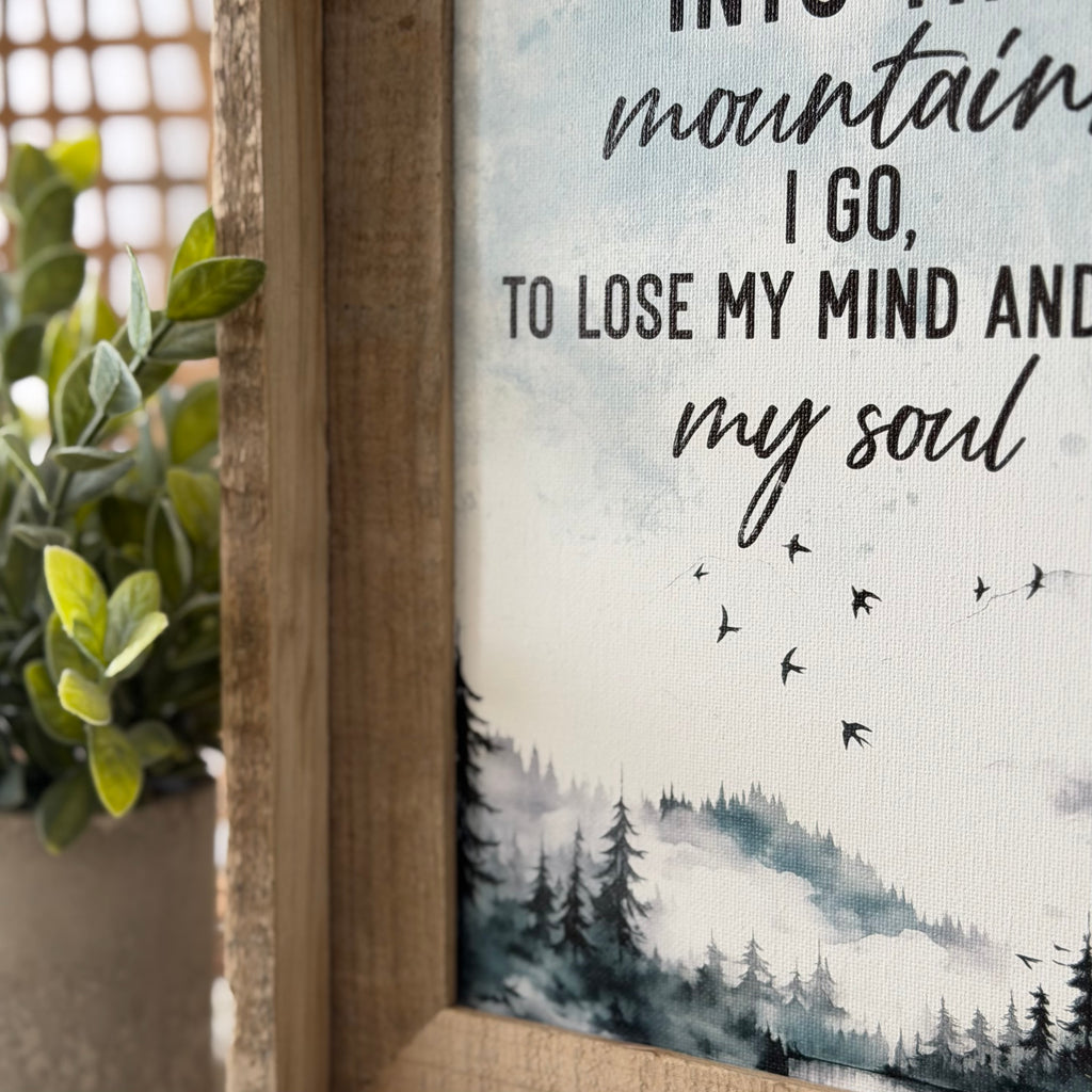 Into The Mountains Everchange Frame
