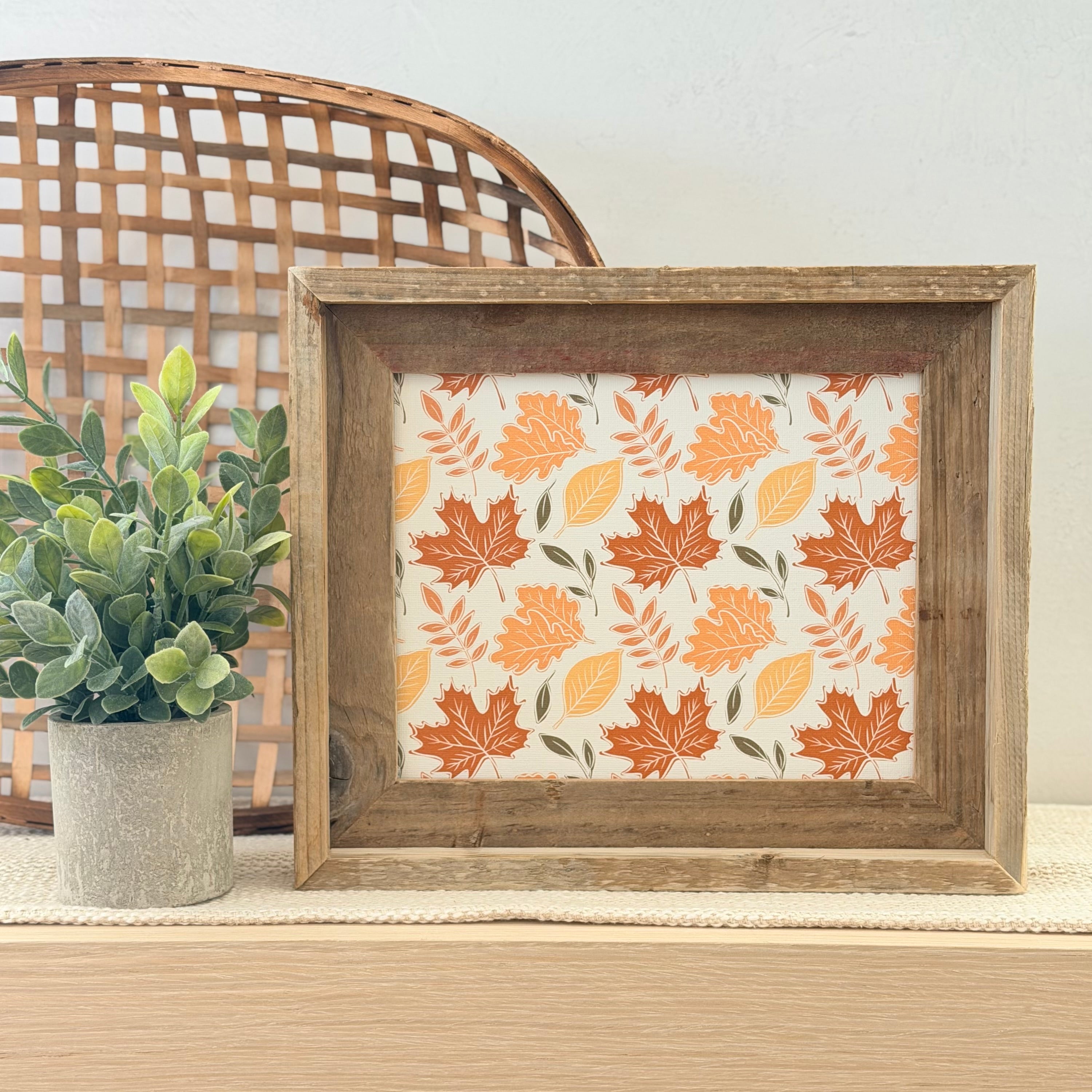 Fall Leaves Everchange Frame