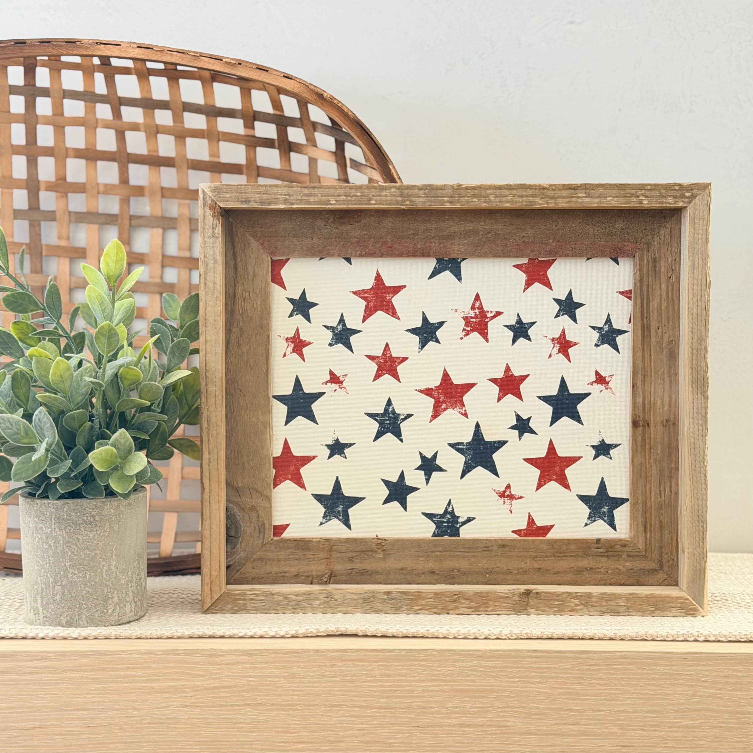 4th of July Star Everchange Frame