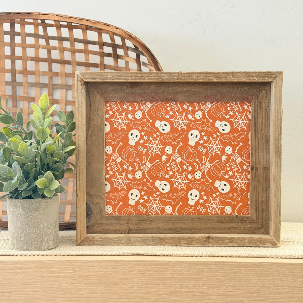 Halloween Pattern Everchange Frame
