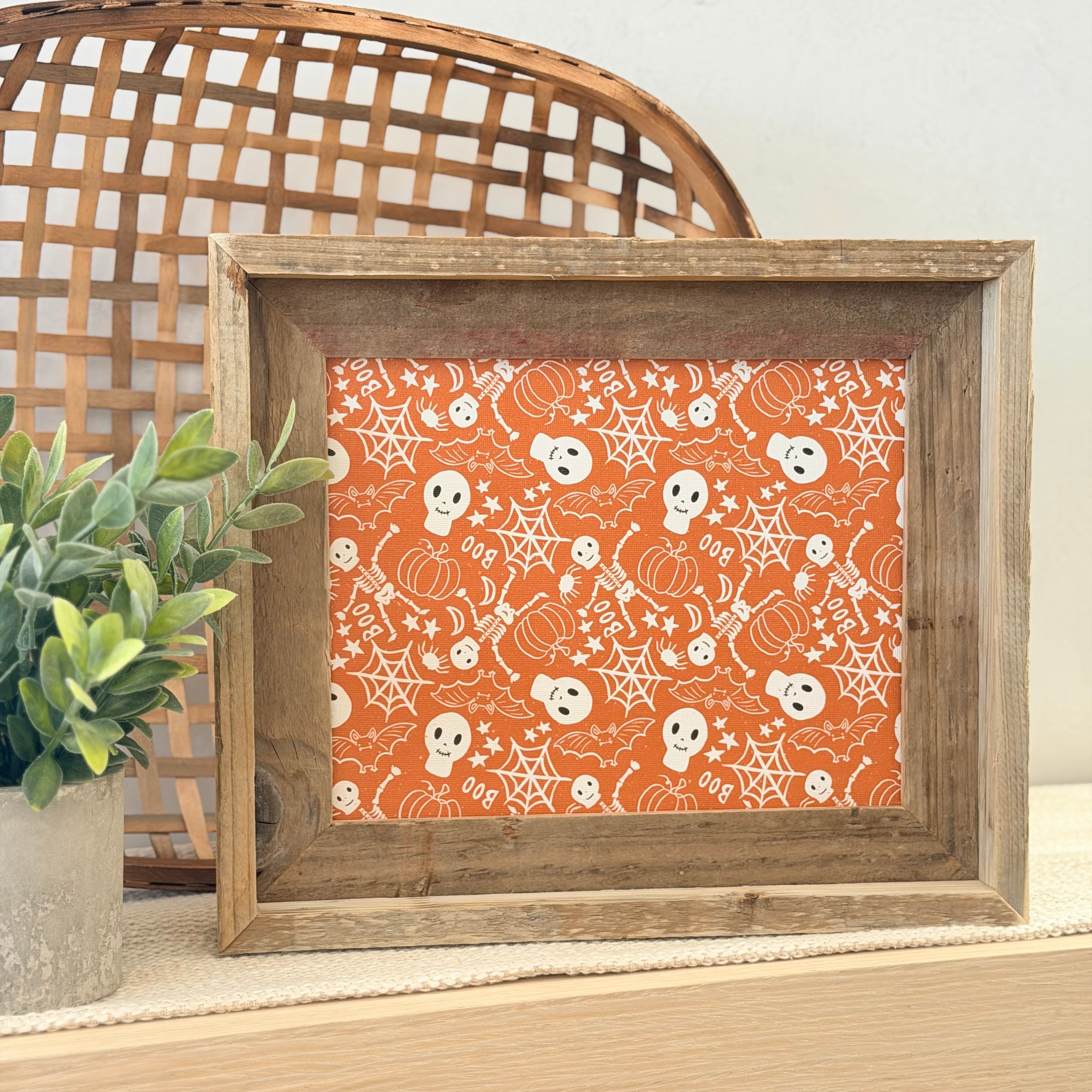 Halloween Pattern Everchange Frame