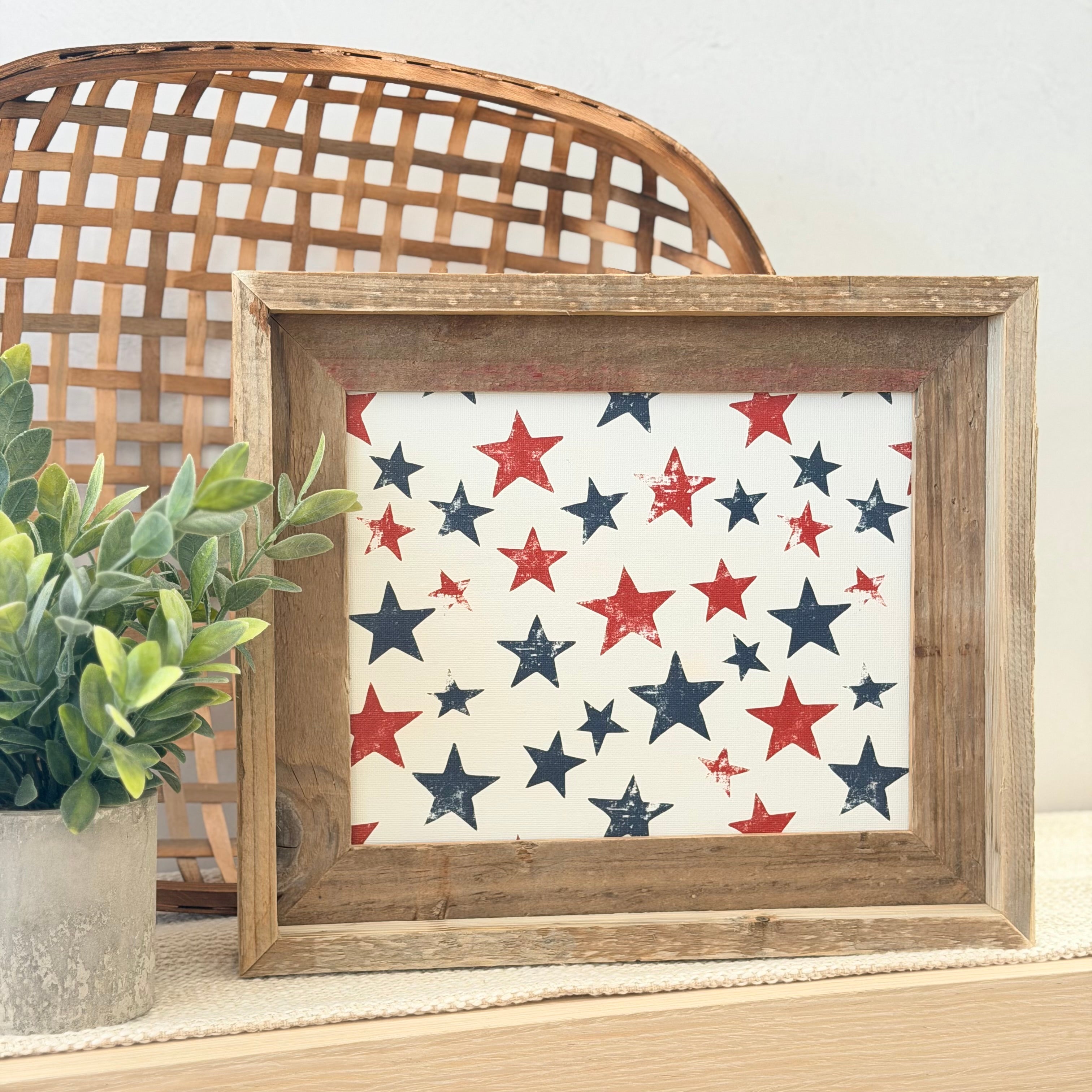 4th of July Star Everchange Frame