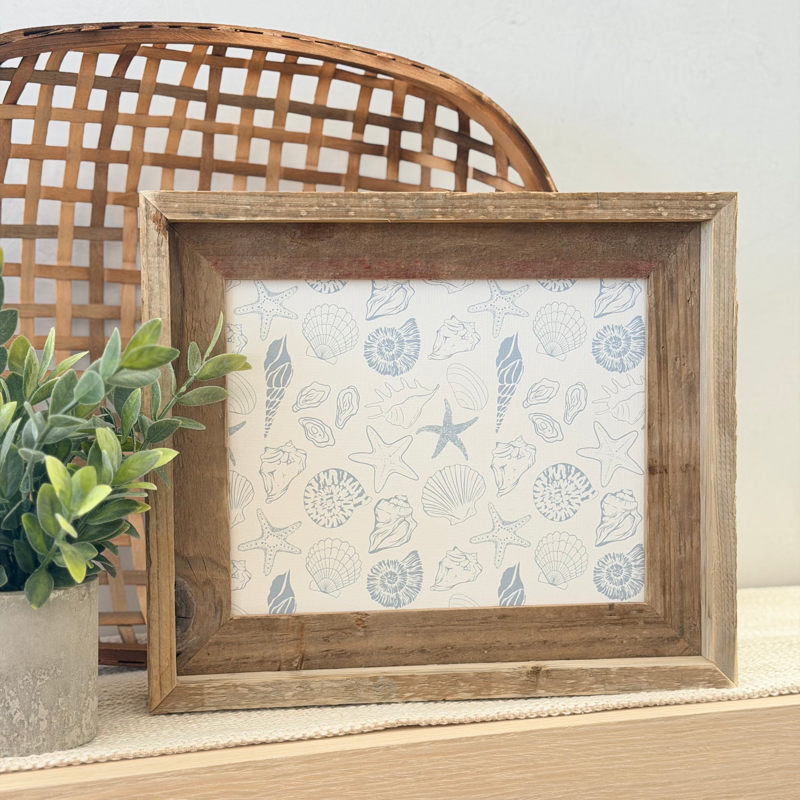 Coastal Seashell Everchange Frame