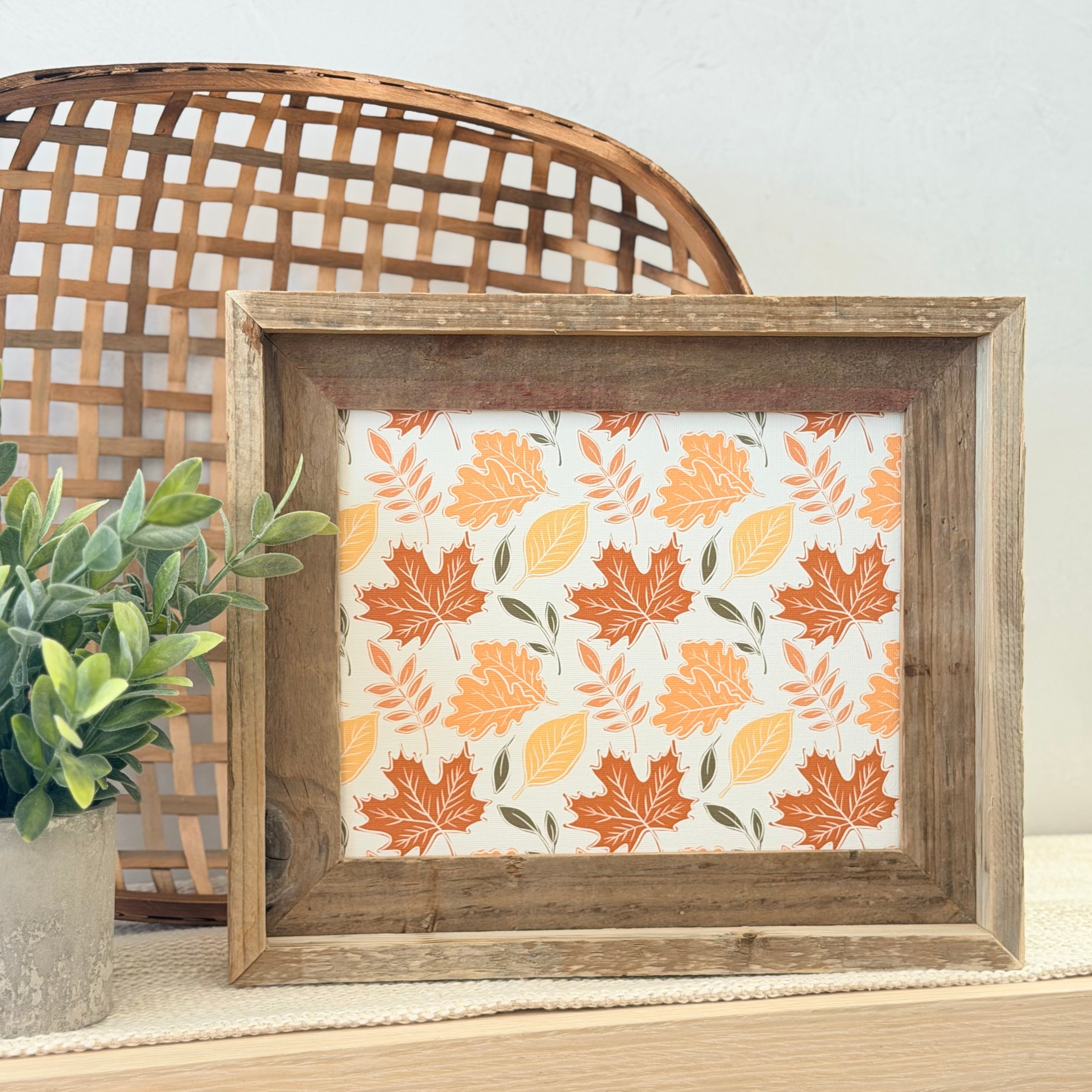Fall Leaves Everchange Frame