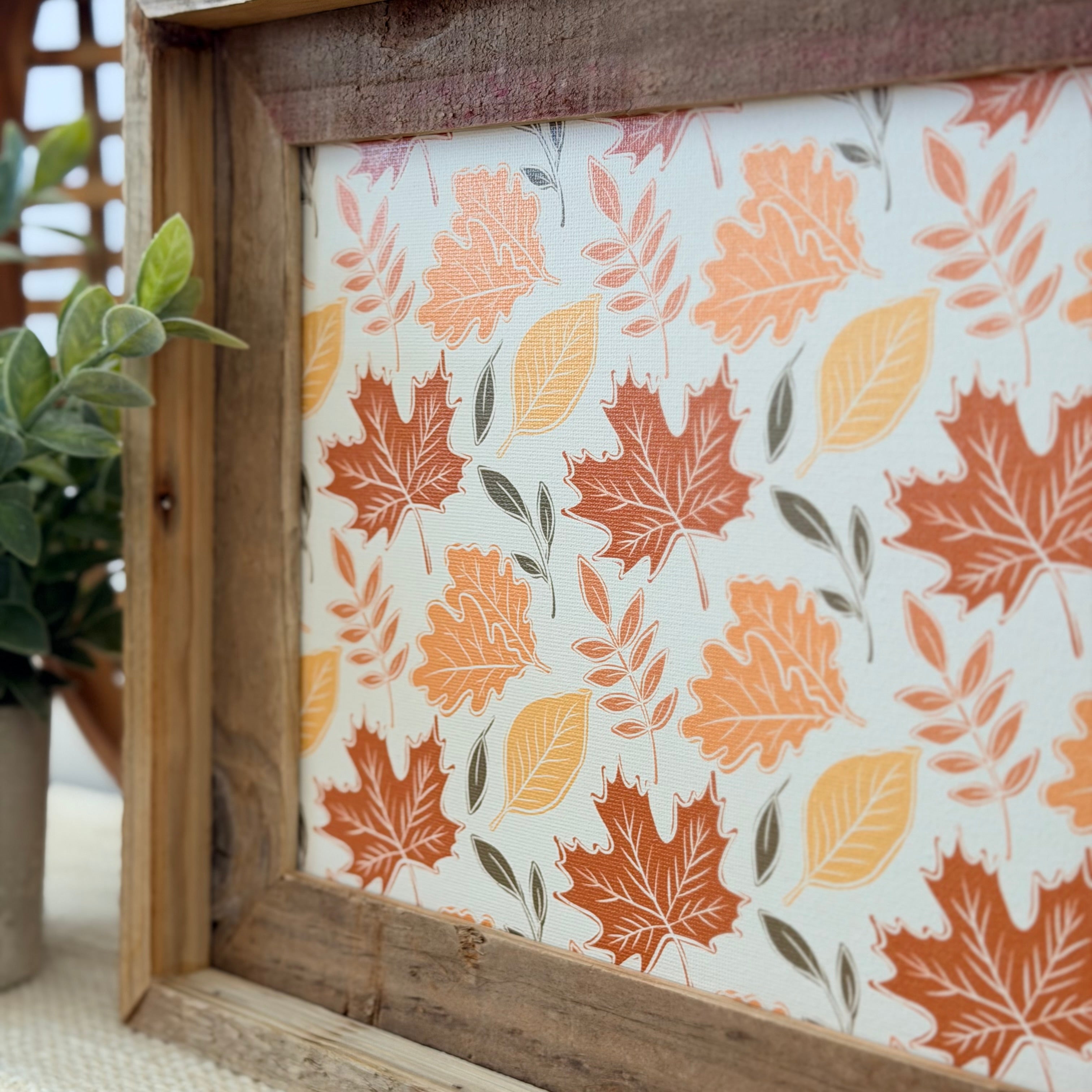 Fall Leaves Everchange Frame