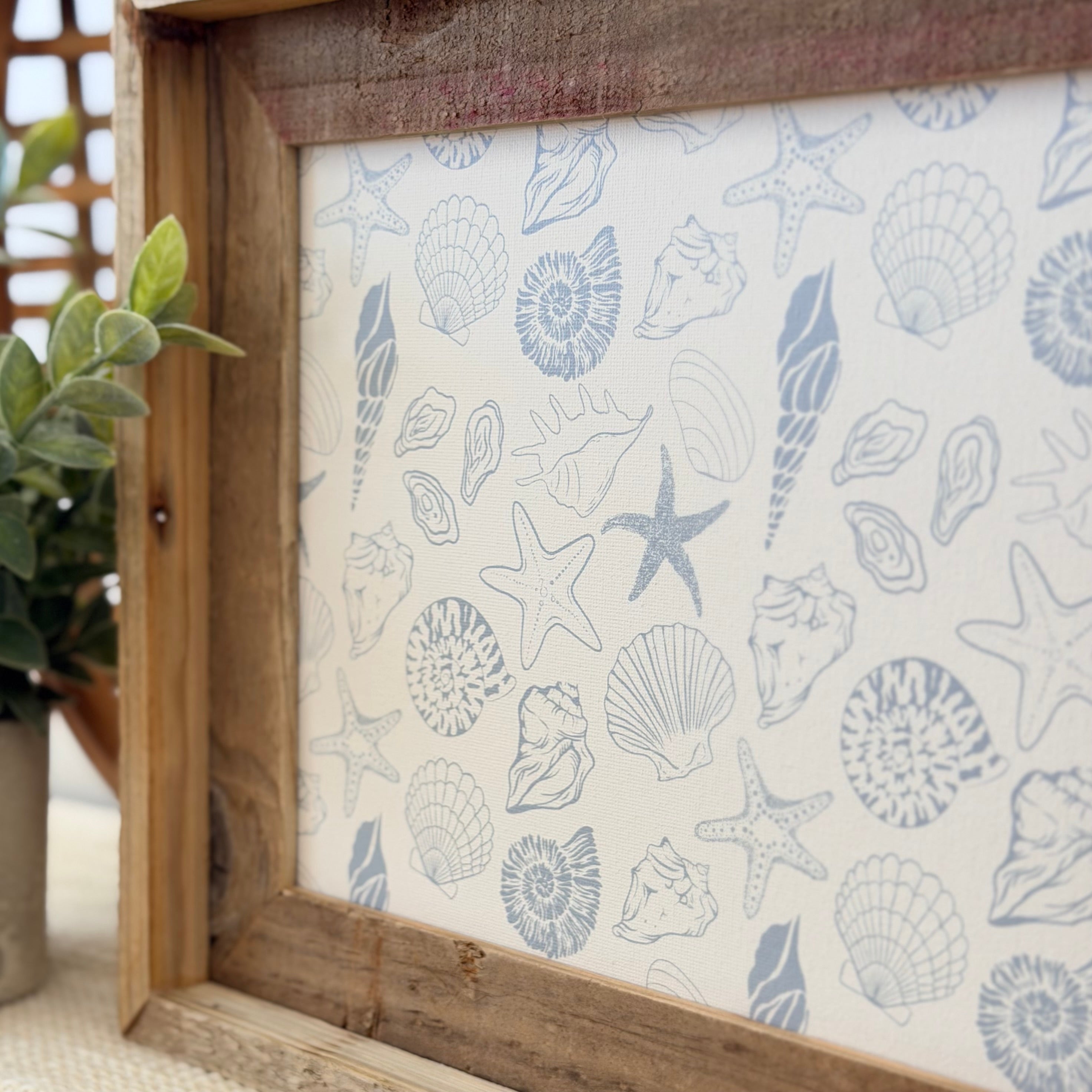 Coastal Seashell Everchange Frame