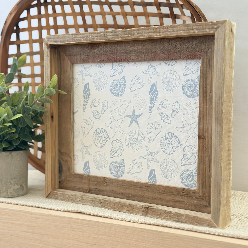 Coastal Seashell Everchange Frame