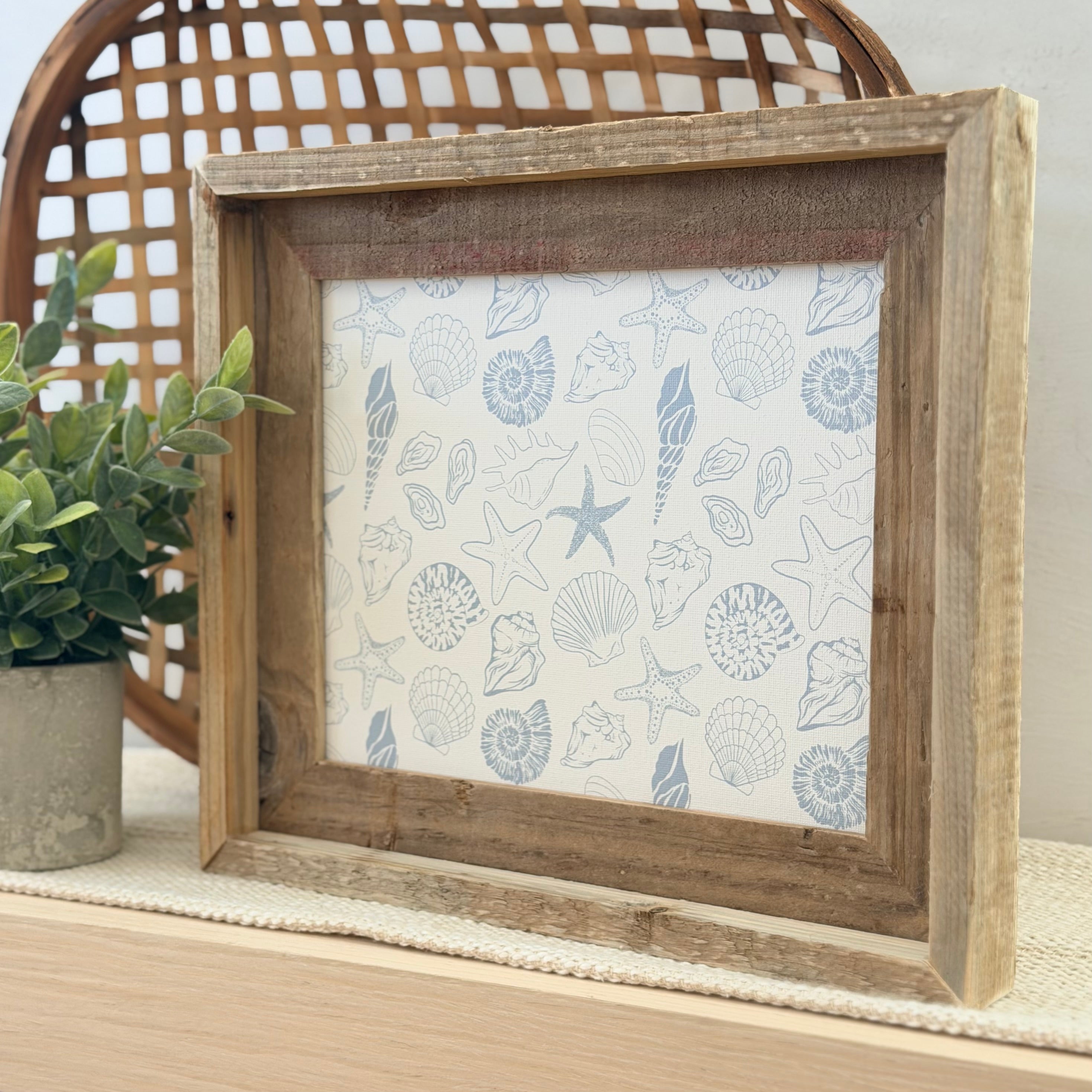 Coastal Seashell Everchange Frame