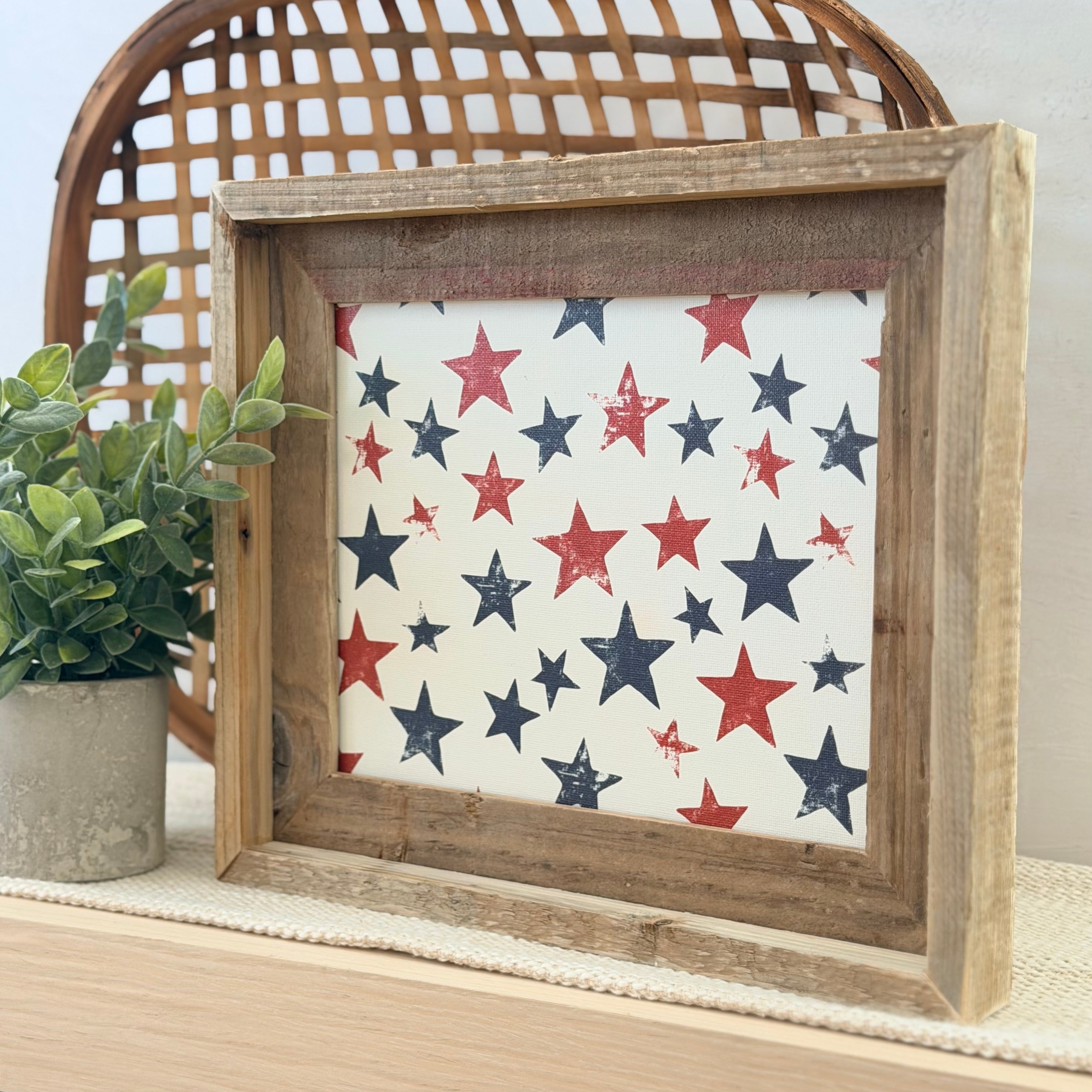 4th of July Star Everchange Frame