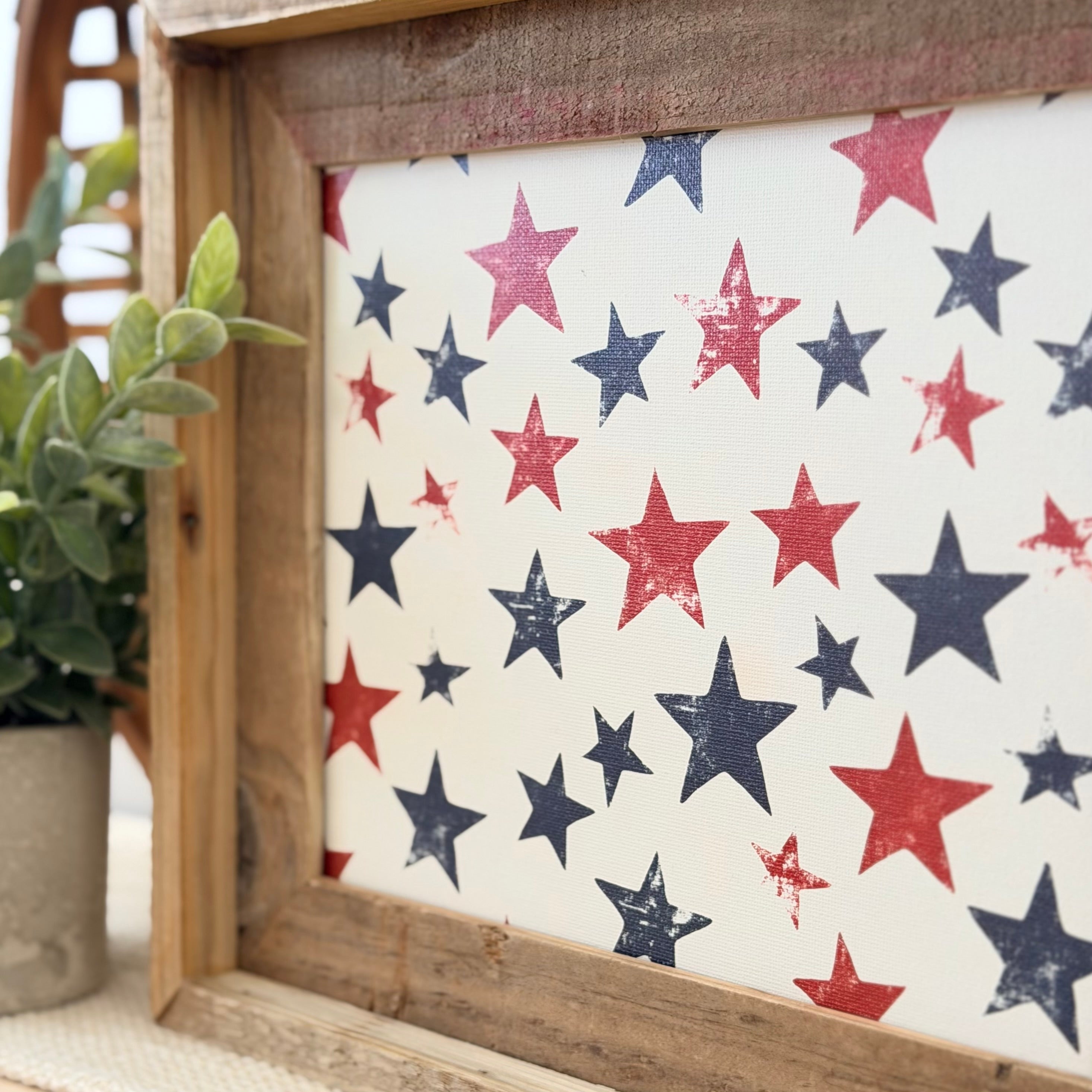 4th of July Star Everchange Frame
