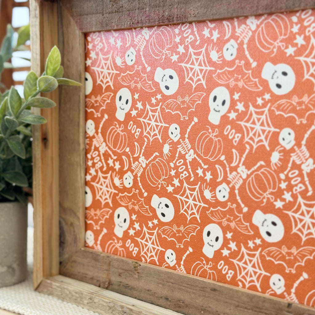 Halloween Pattern Everchange Frame
