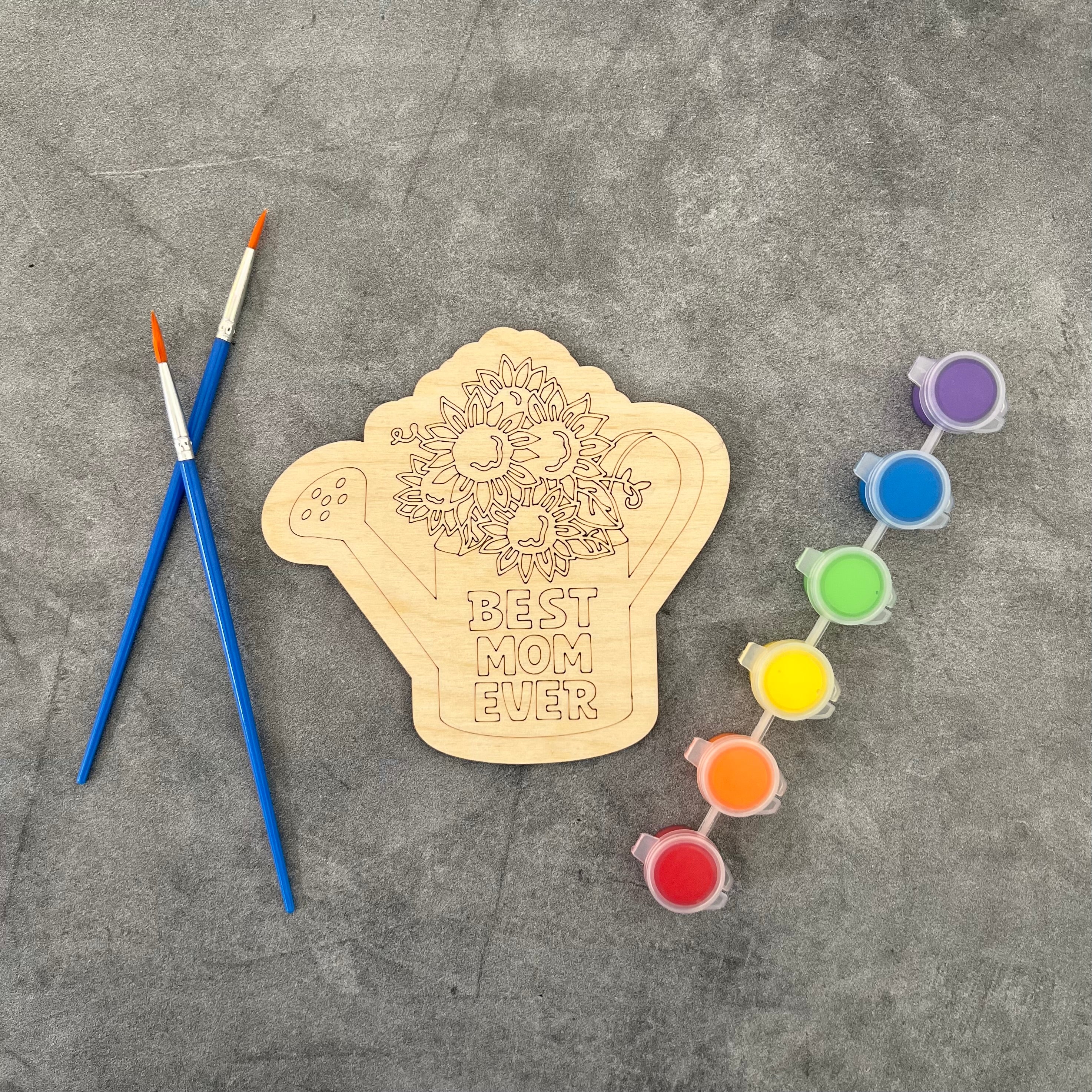 DIY Paint Kit | DIY Craft Paint Card | Mothers Day Gift | Mothers Day Paint Kit