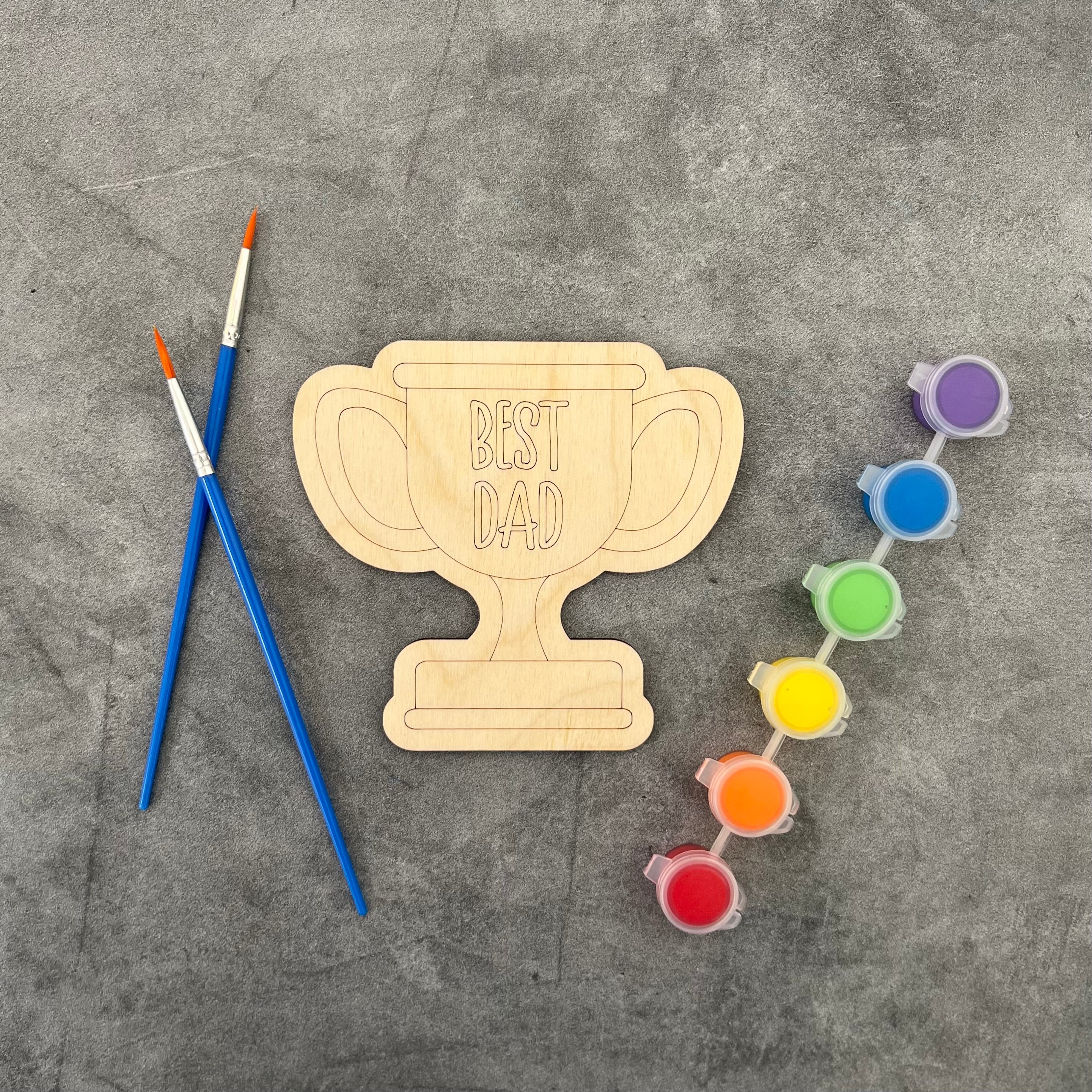 DIY Paint Kit | DIY Craft Paint Card | Fathers Day Gift | Fathers Day Paint Kit