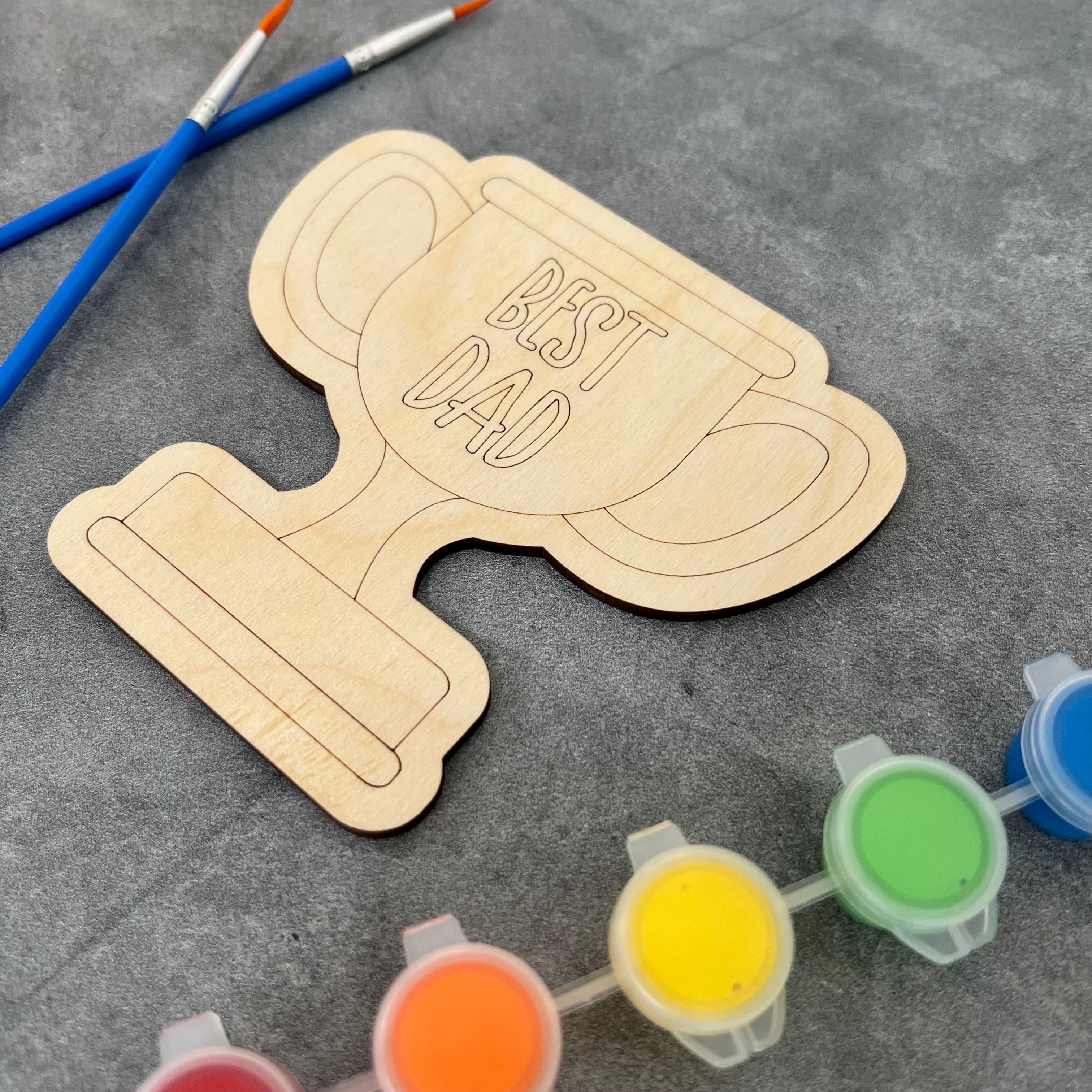 DIY Paint Kit | DIY Craft Paint Card | Fathers Day Gift | Fathers Day Paint Kit