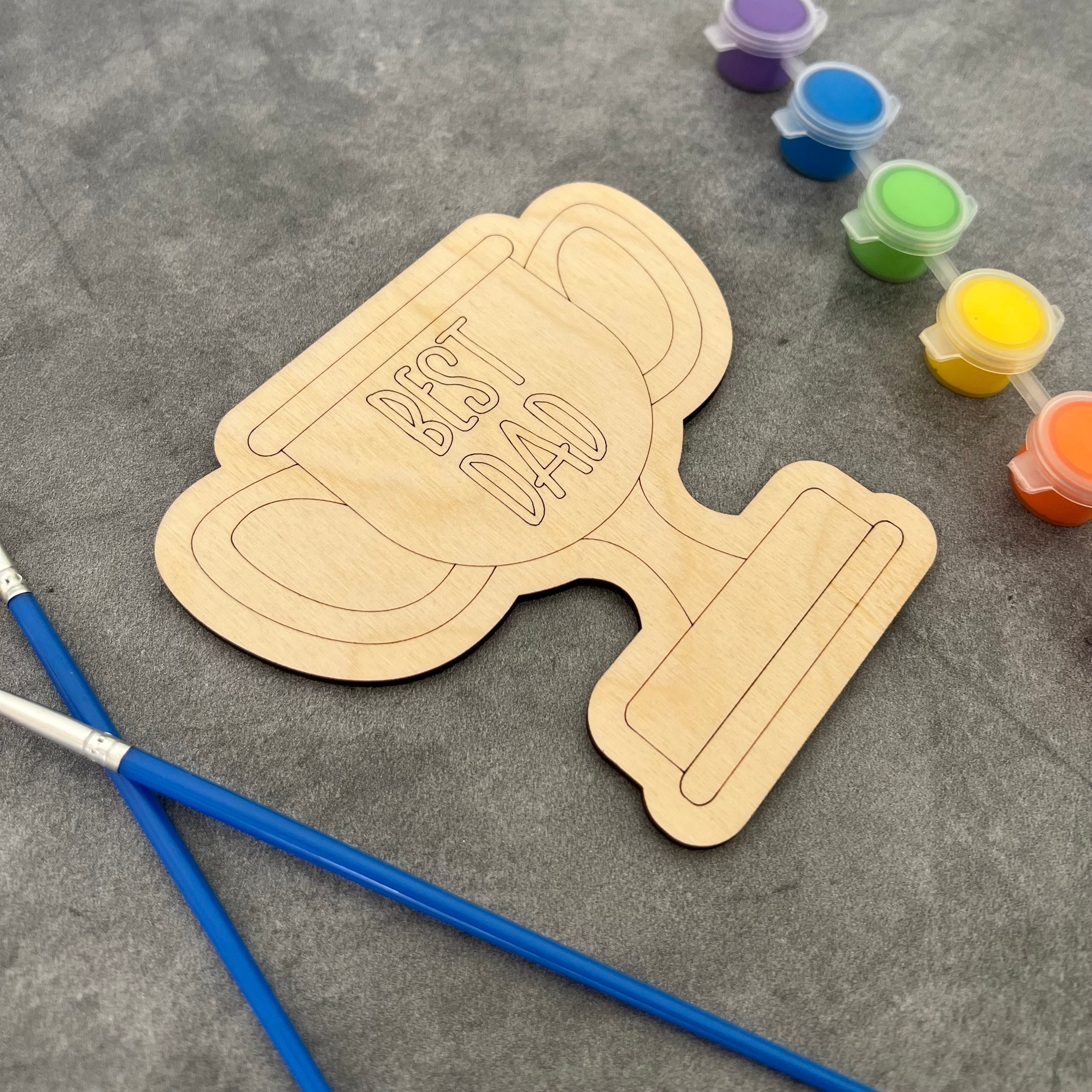 DIY Paint Kit | DIY Craft Paint Card | Fathers Day Gift | Fathers Day Paint Kit