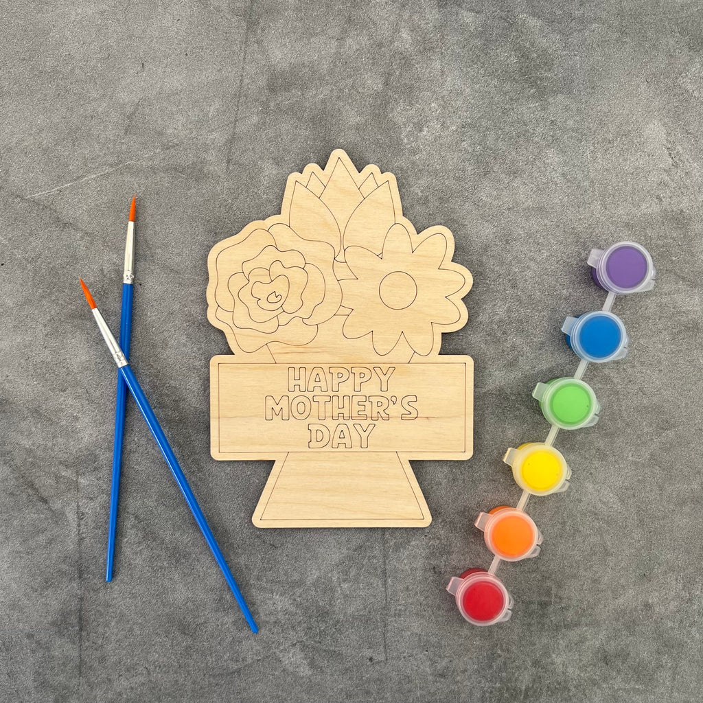 DIY Paint Kit | DIY Craft Paint Card | Mothers Day Gift | Mothers Day Paint Kit