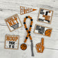 Basketball Themed Tiered Tray Decor Bundle