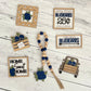 Blueberry Themed Tiered Tray Decor Bundle