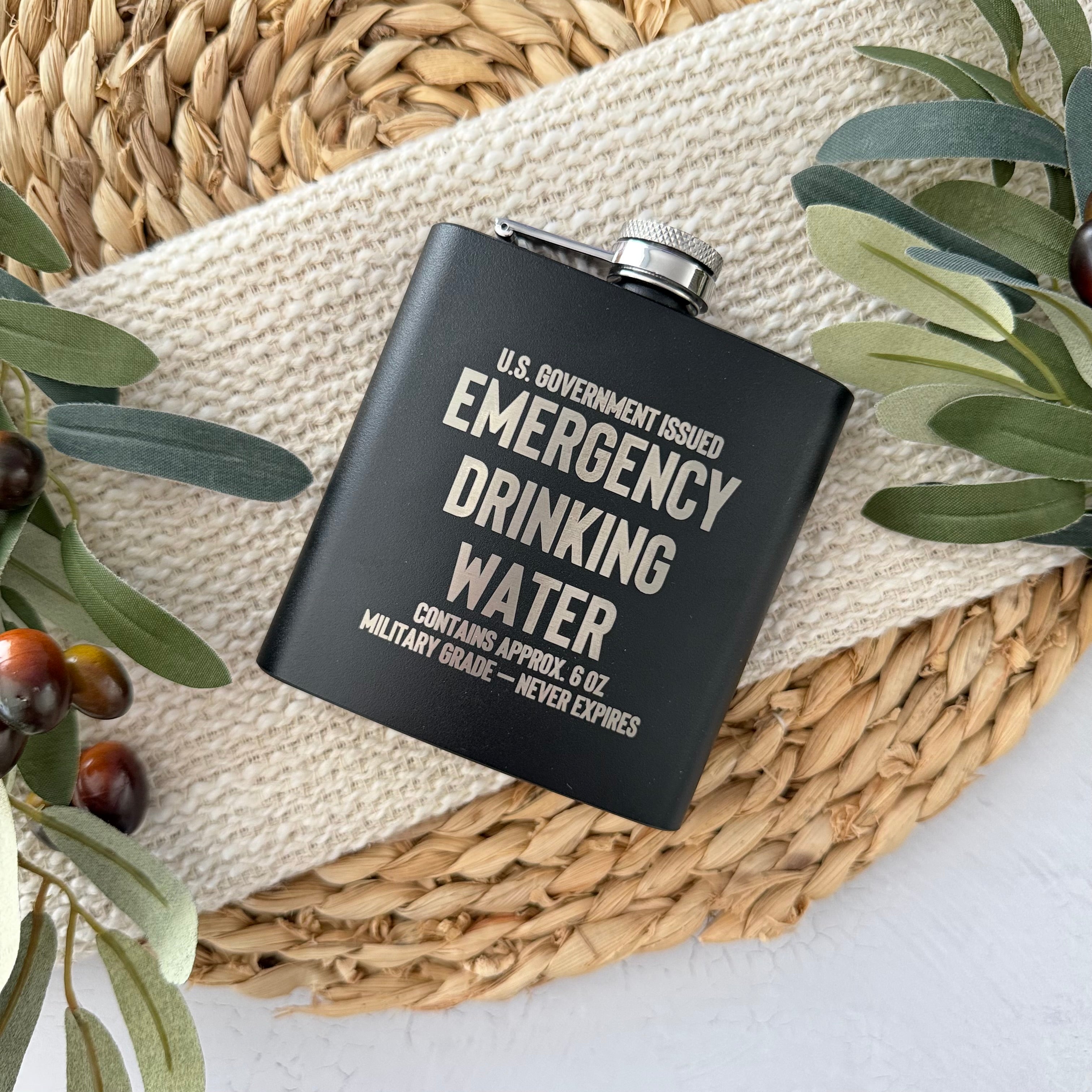 Emergency Drinking Water Flask
