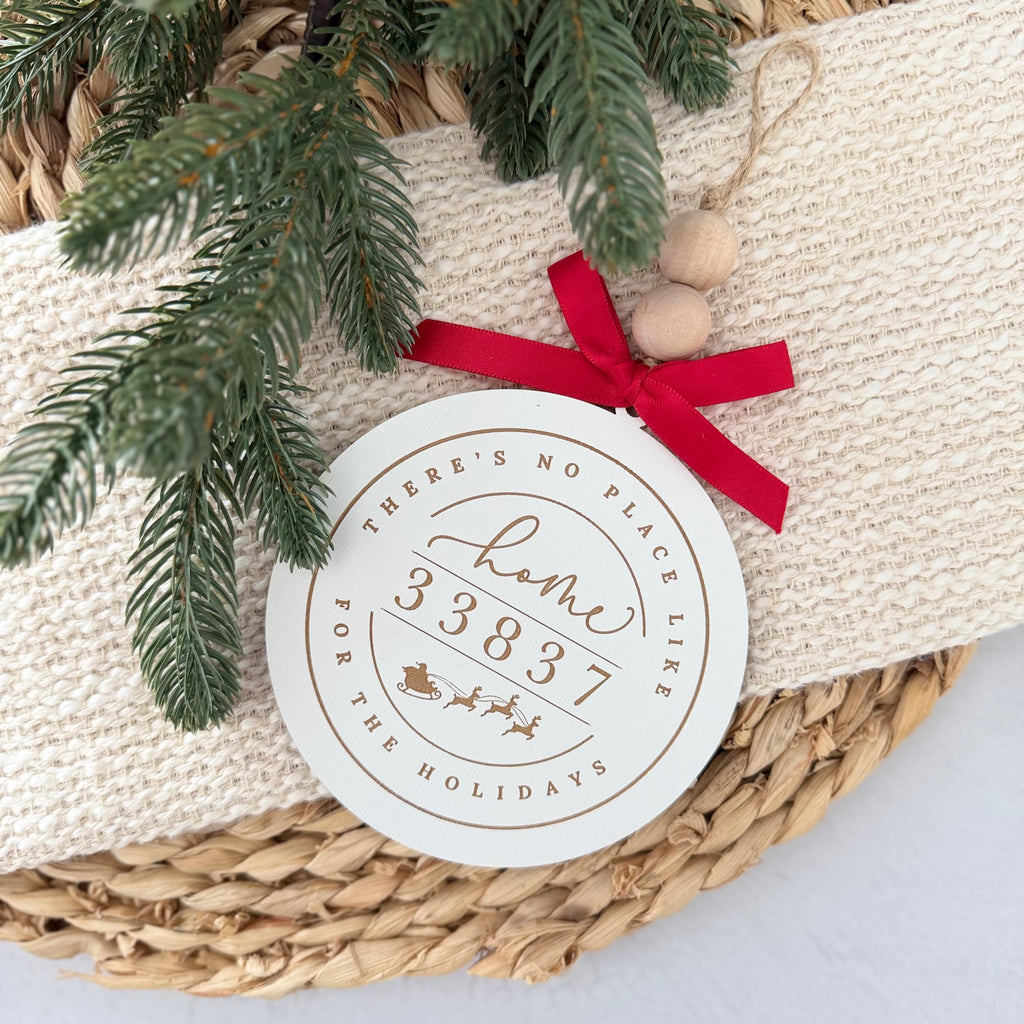Personalized Zip Code Ornament