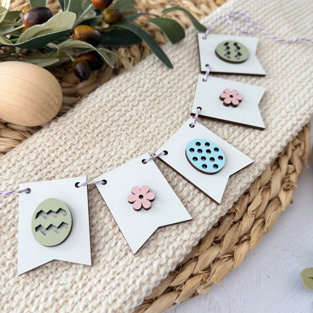 Easter Egg Mini Tiered Tray Banner