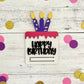 Birthday Money Card | Pink/Purple