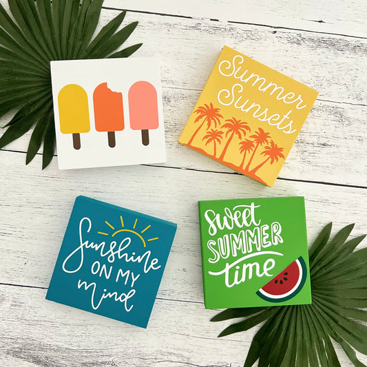 Summer Themed Signs