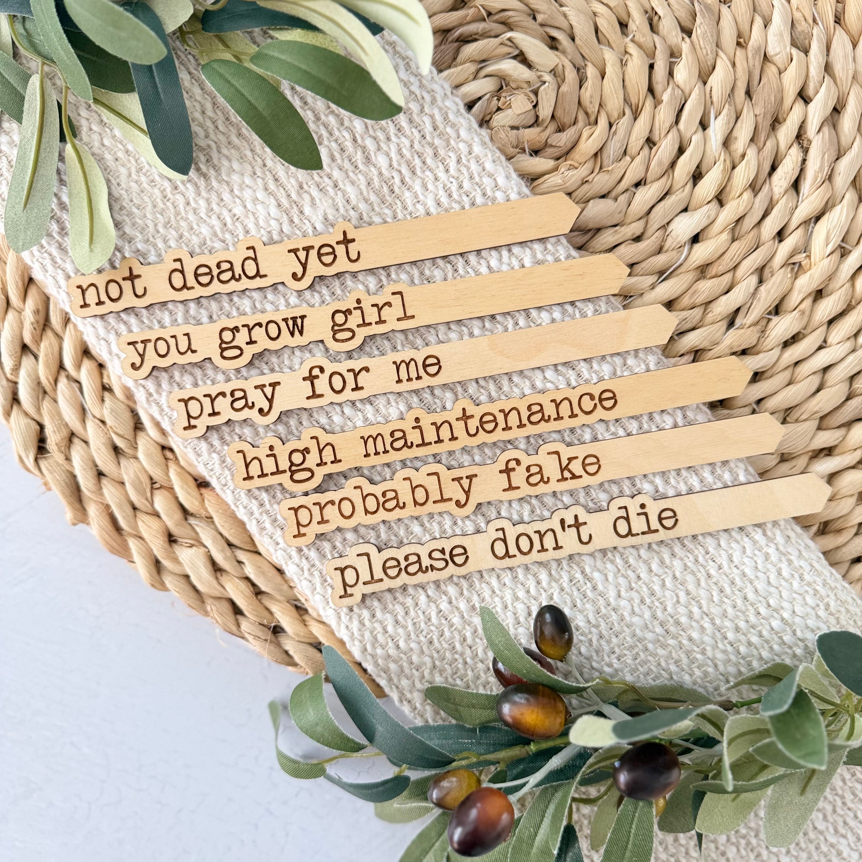 Funny Plant Stakes