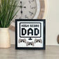 Personalized Father's Day Sign | High Score Dad