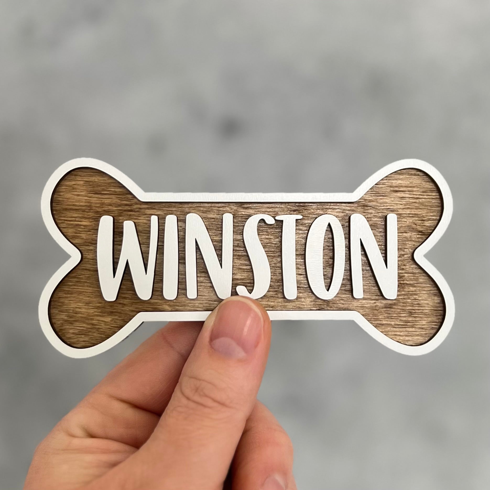 Personalized Dog Name Magnet