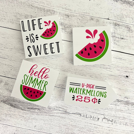 Watermelon Themed Signs