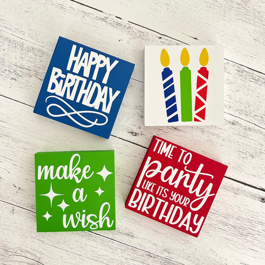 Birthday Themed Signs