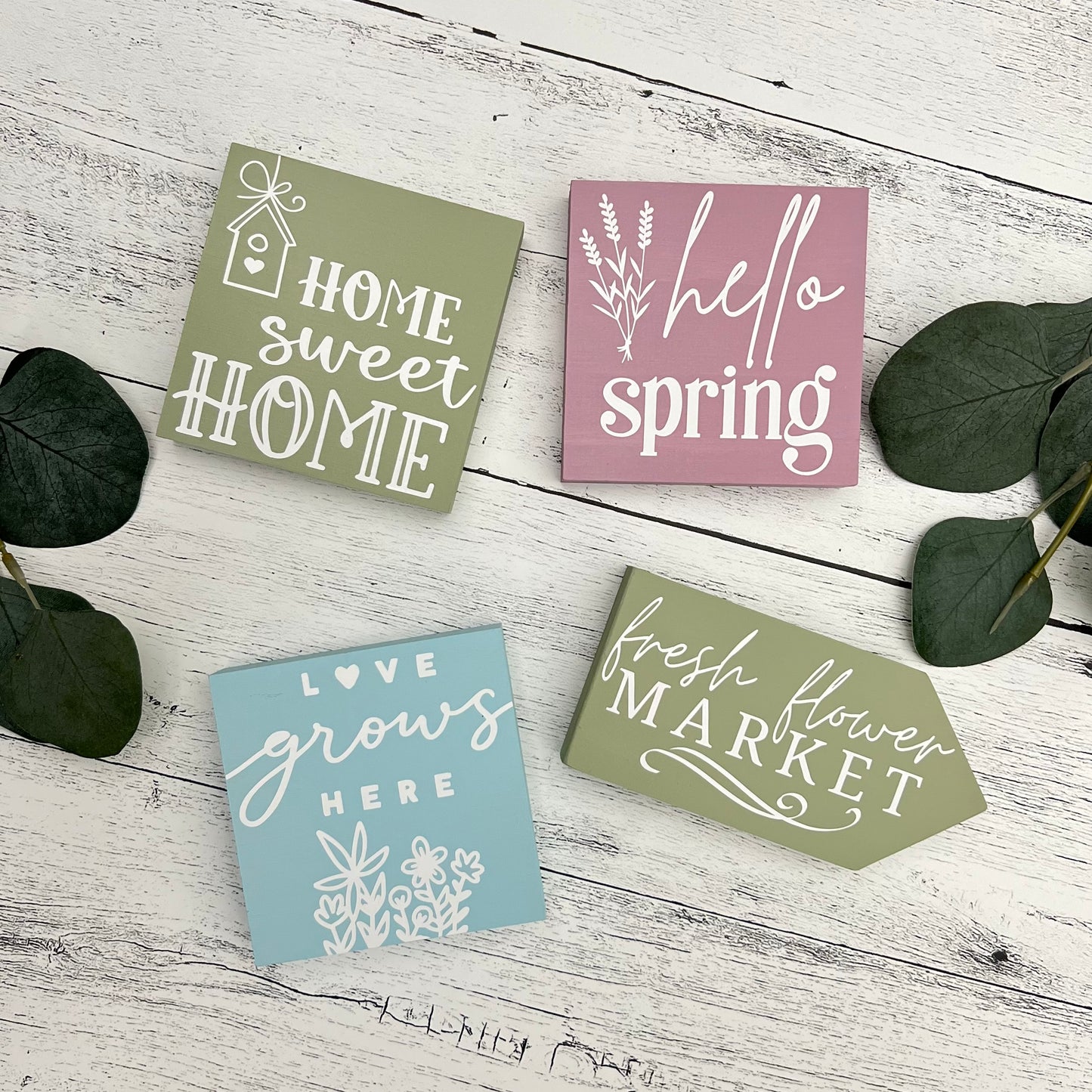 Spring Themed Signs