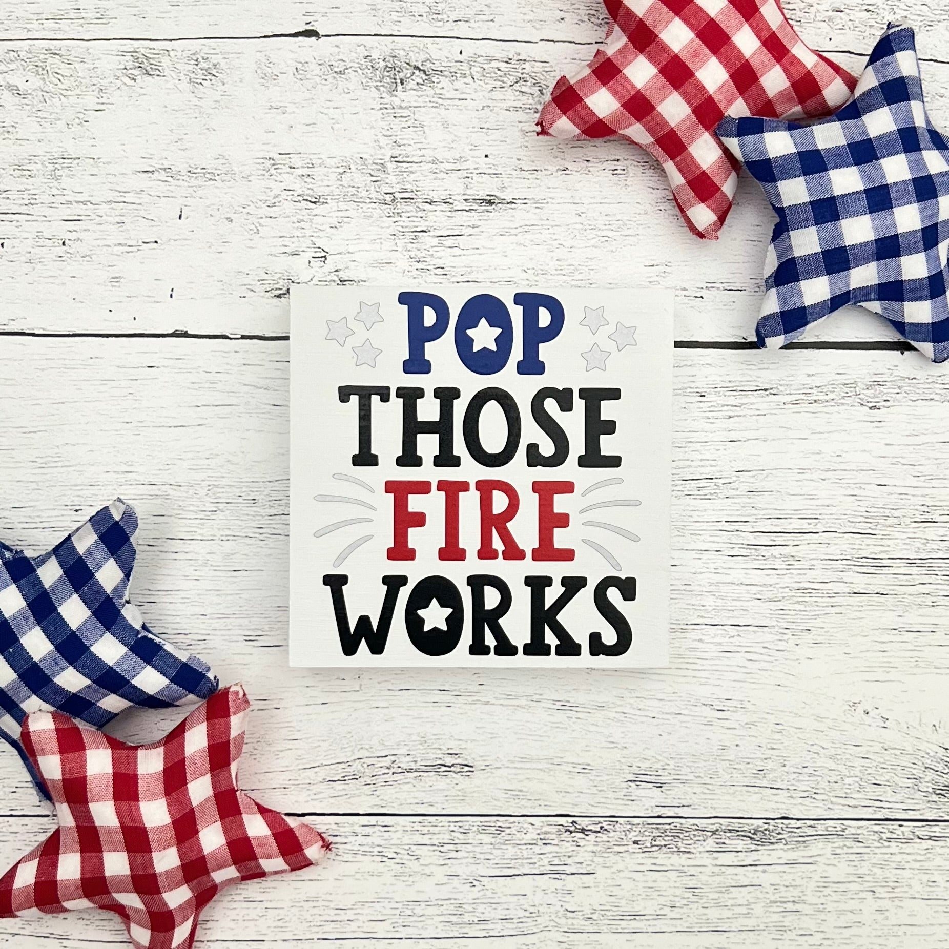 4th Of July Themed Signs