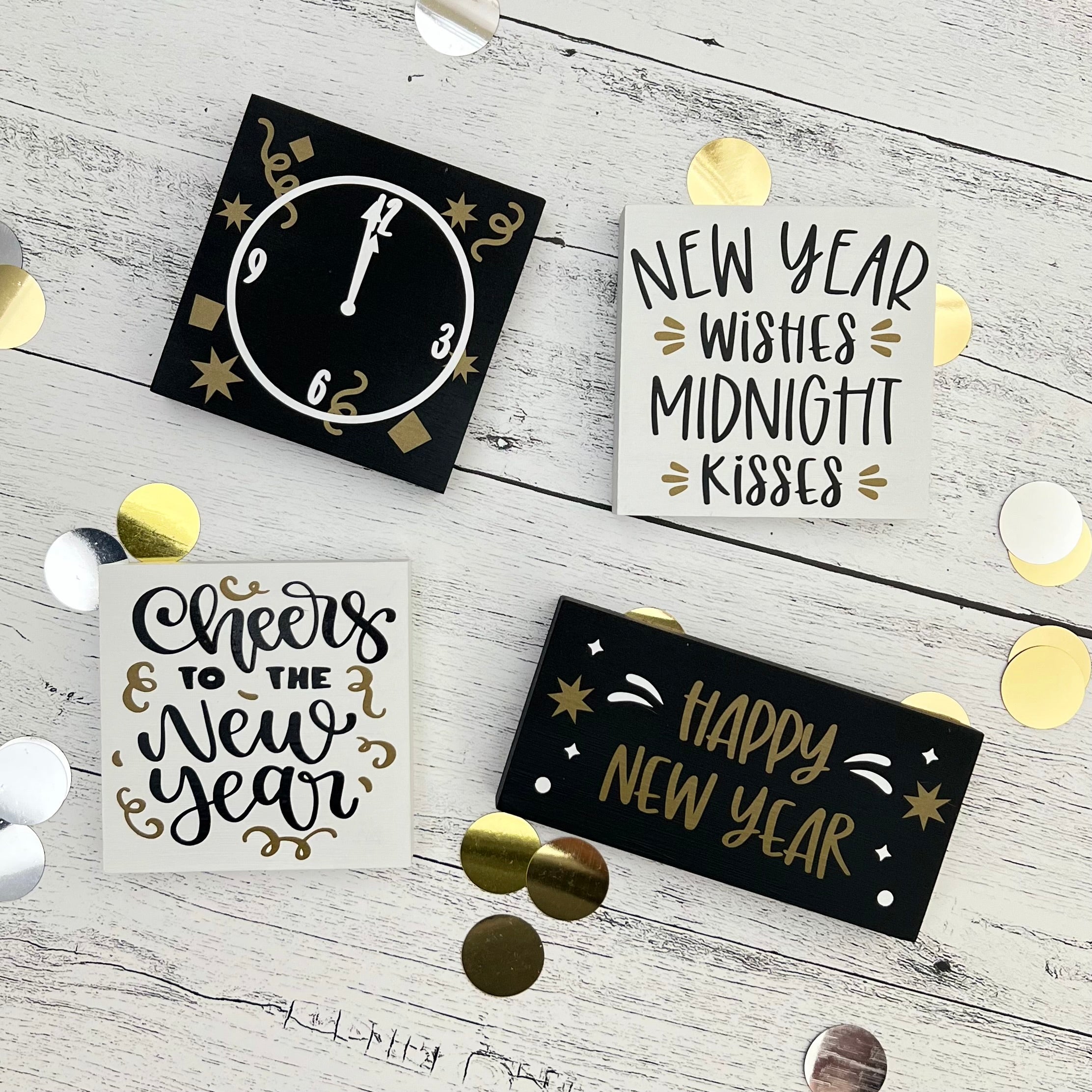 New Years Themed Signs