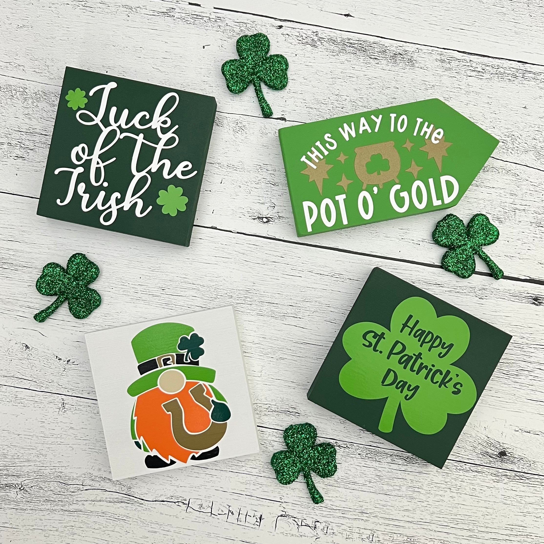 St. Patrick's Day Themed Signs