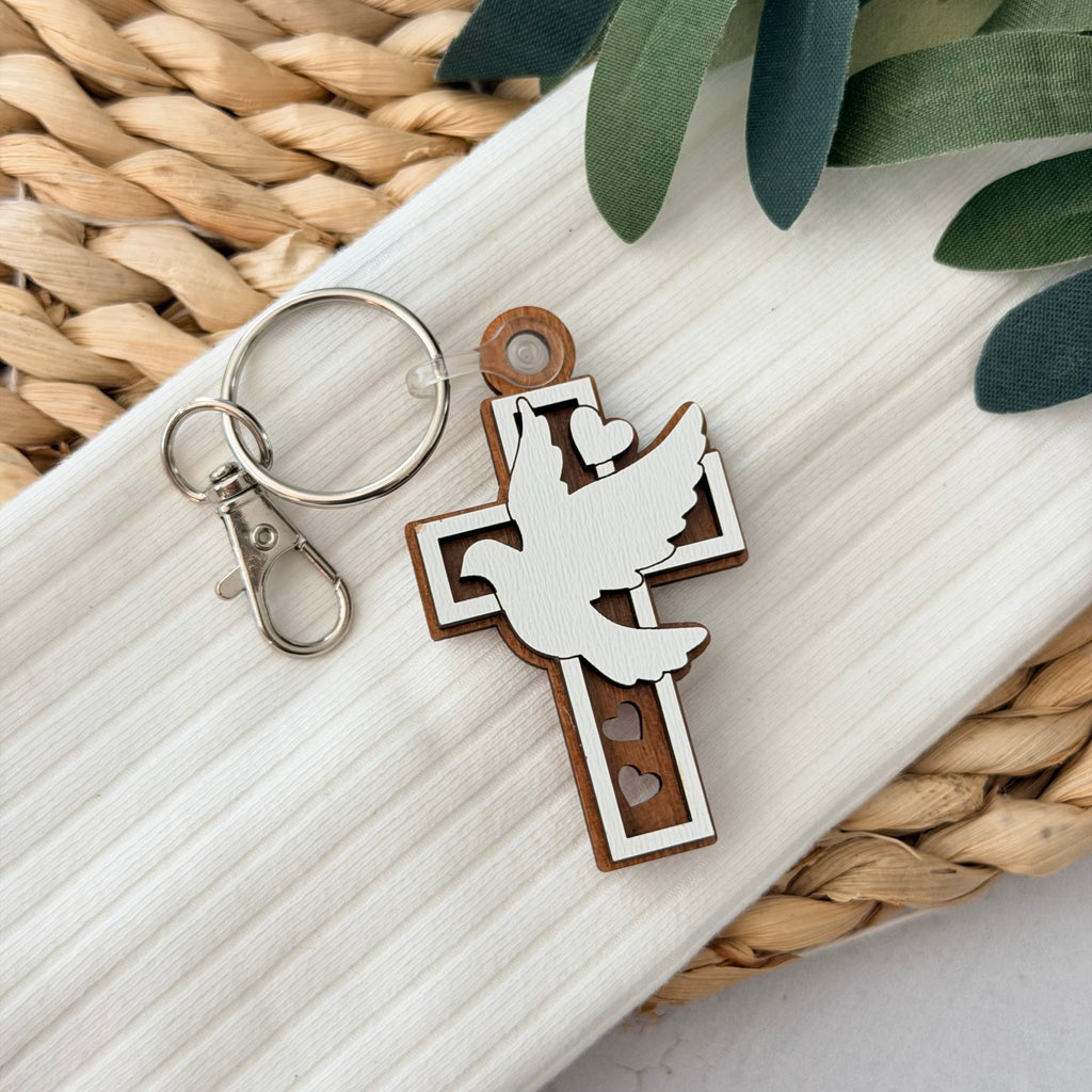Cross Keychain